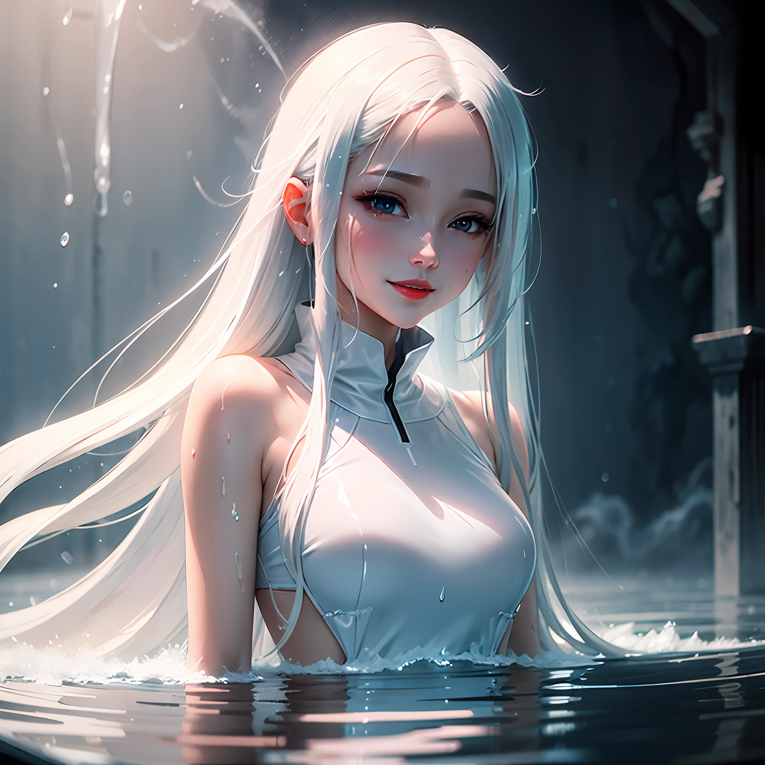 a beauty girl Colossal tits White hair younger sister eleonora New water