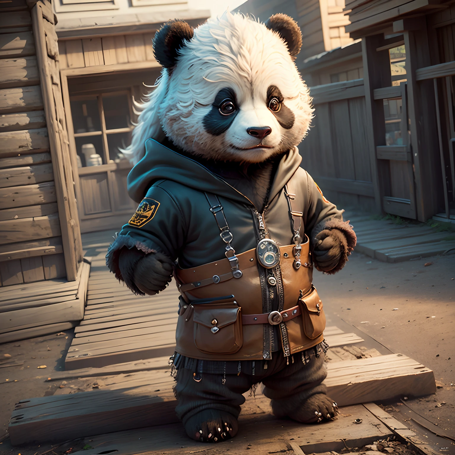 3D logo panda --auto