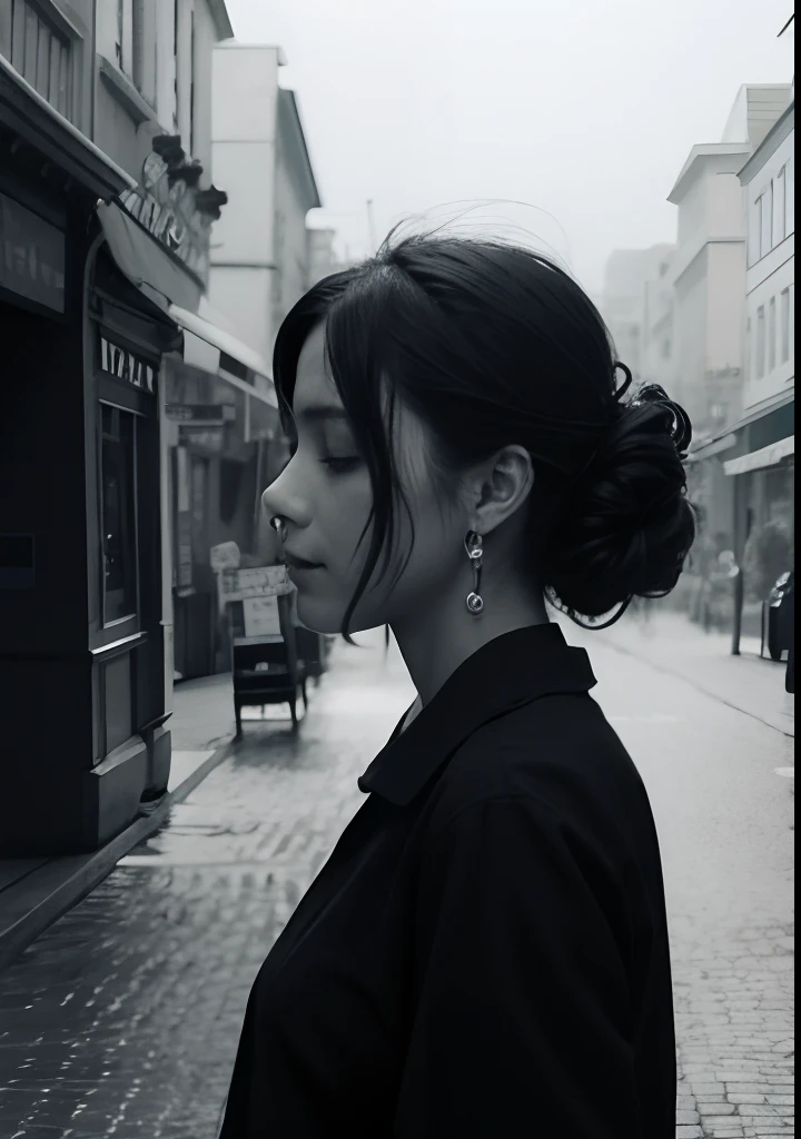 Ultra-high quality photos, RAW photo, beautiful detailed face and eyes, (photorealistic:1.4), best quality, highres, realistic, 16k, caustics, Core shadow, dynamic light, beautiful and delicate lips, delicate fingers, detailed pupil, real human skin, (Extremely detailed), RAW photo, nsfw, panty shot, sitting woman, 25 yo, (bangs hair:1.2), faint lips, cowboy shot, from below , (high contrast hair, half updo hair:1.36), water eye,
(freckles, mole:0.2), (skin spots, acnes, skin blemishes, age spot, lanugo, pimple, blood spot, dirty,:0.2)
(in the in main street:1.3), her peaceful expression and gentle breathing create a calming atmosphere