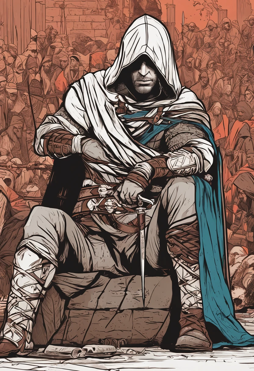 One hundred icons,hundred,century,Aika,assassins creed,Assasinites,Assassin's Creed 2 icon,Renaissance paintings,Simple,Brotherhood of Assassins