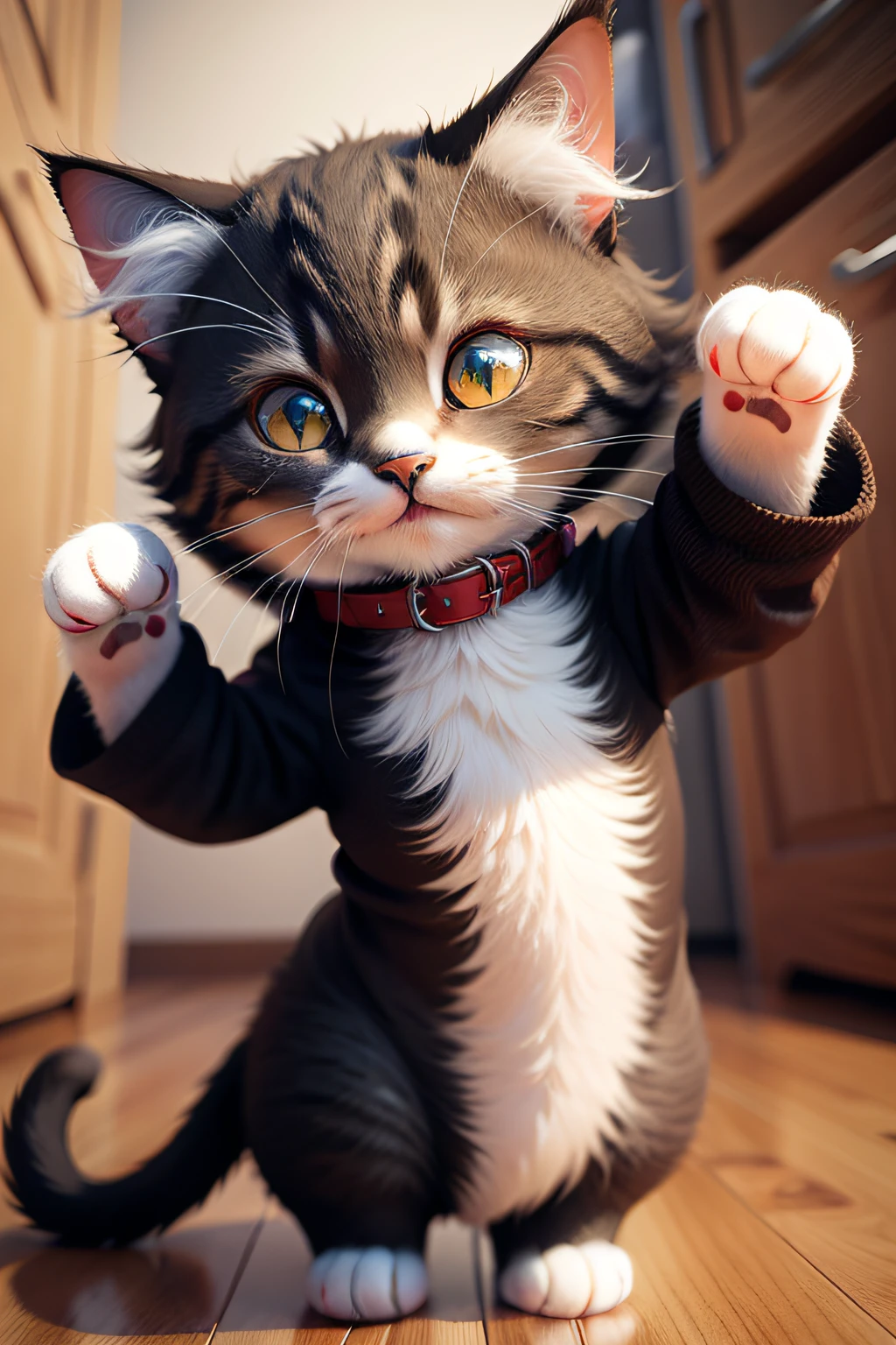 cute 3d cat
