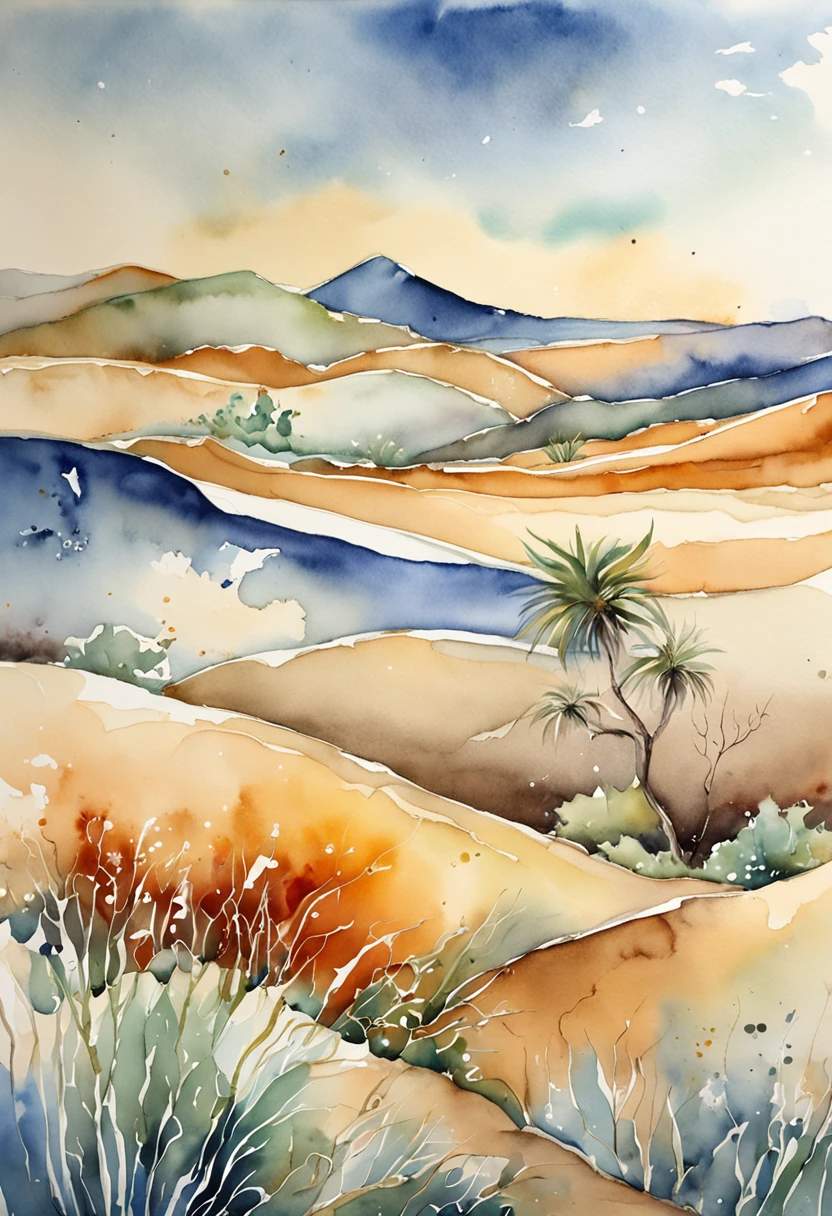 Naomi Kadlek's《Sykes》, In the style of steam waves, Delicate colors, Balanced ingredients, Desert waves, Experimental composition, glowing sphere, Phantom imagery
