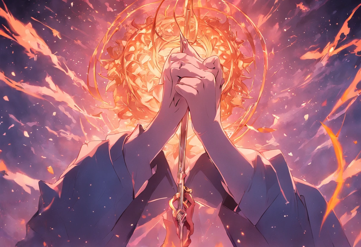 k hd,mythical character,Hand holding a scepter,splendor,Supreme power,domination