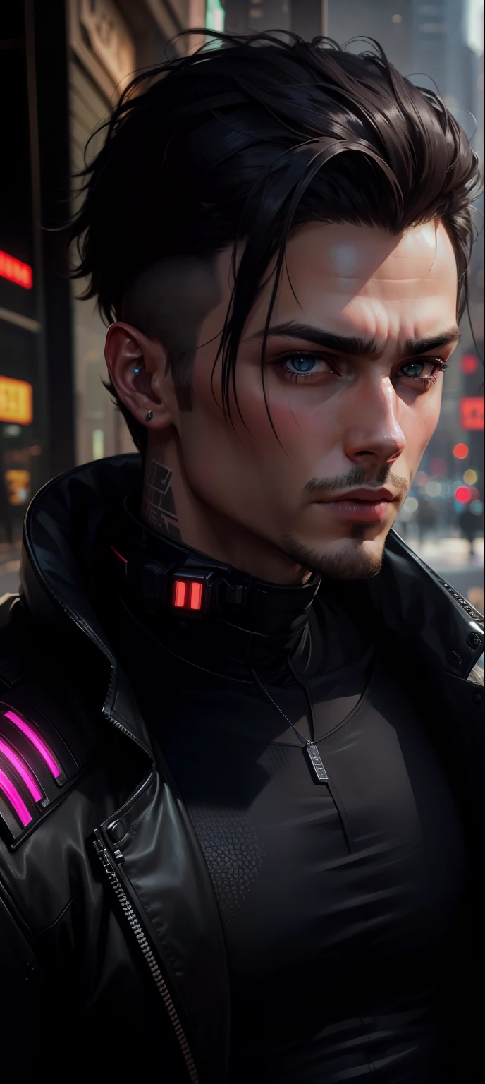 Change background cyberpunk handsome boy. Realistic face.8k ultra Realistic.