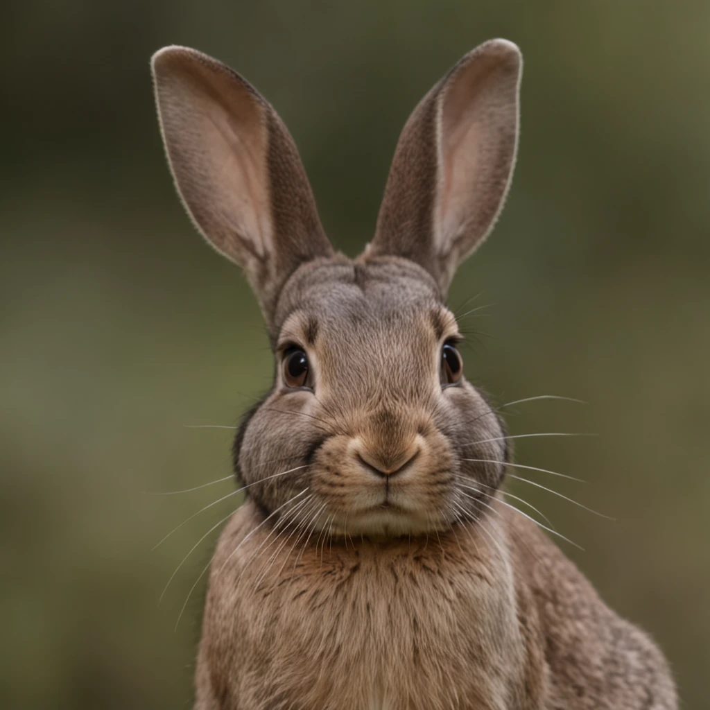 tmasterpiece,best qualityer,cinematic Film still from,1 rabbit,Close-up,natta,Rabbit looking up at the stars in the forest,Turn your back to the stars,Starry sky,spark of light
