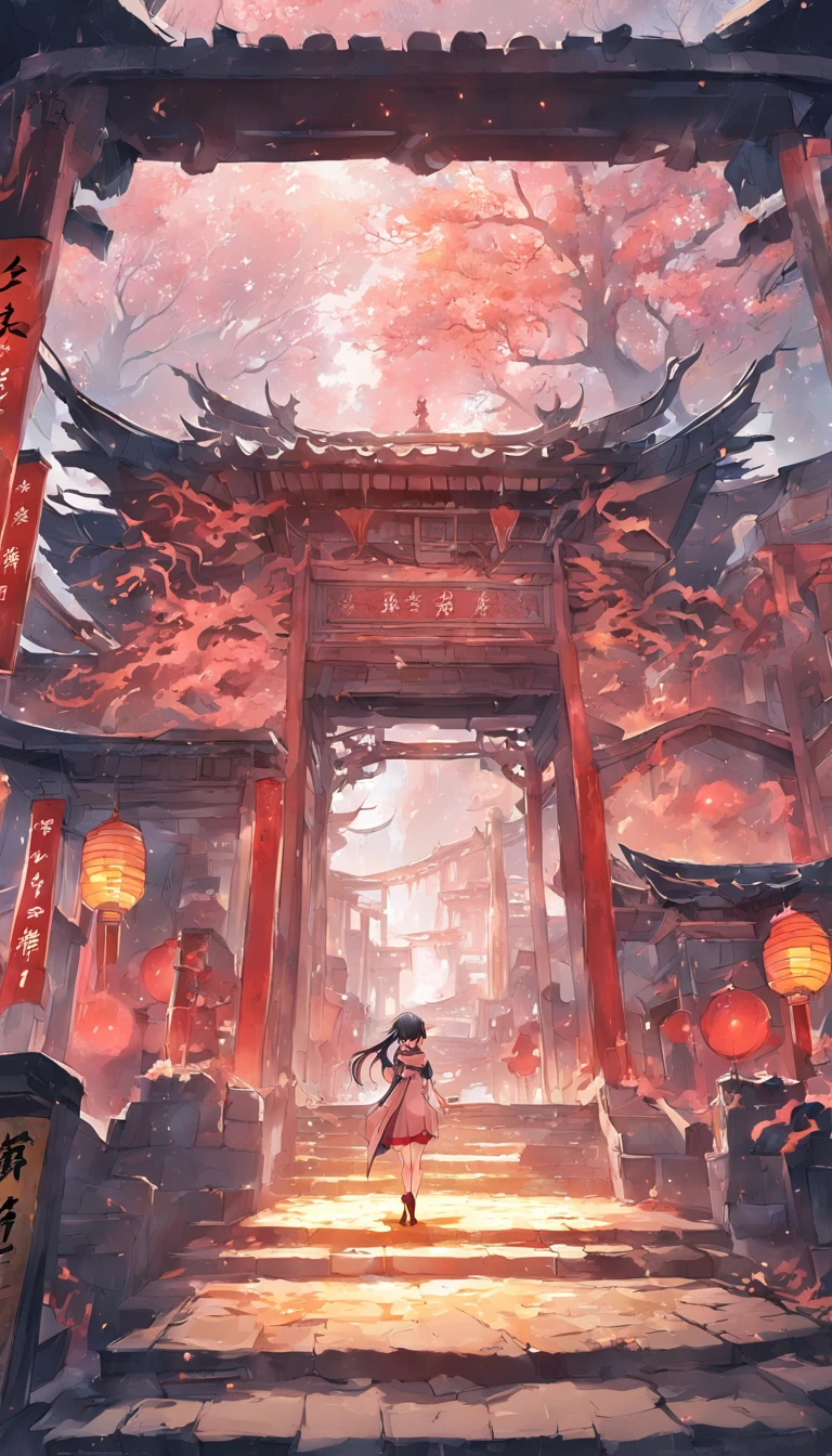 Tiandiren Mansion,Three buildings: high and low