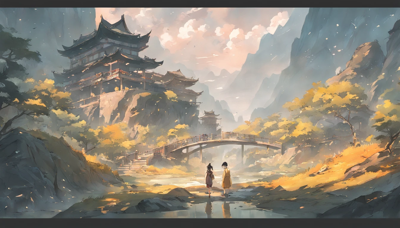 Landscape Chinese painting