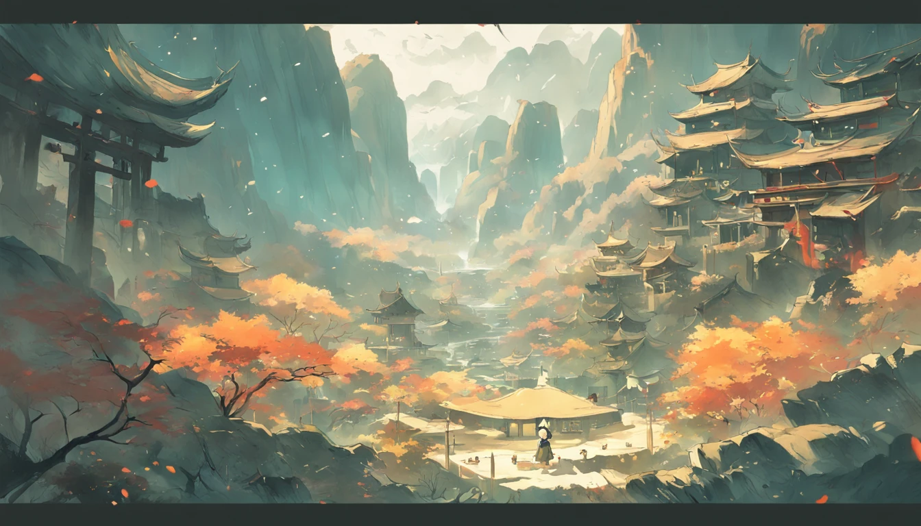 Landscape Chinese painting