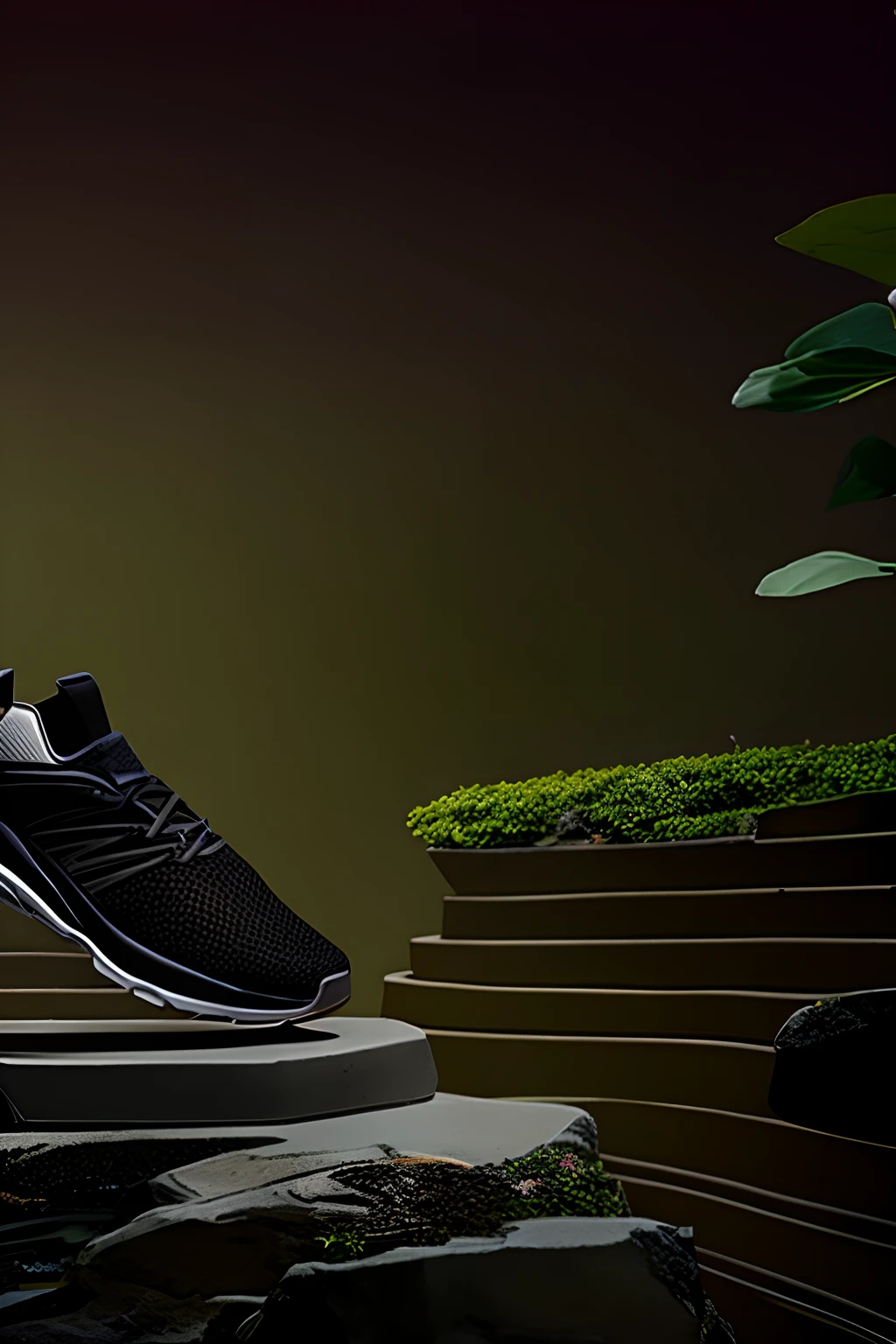 running shoes,Greenery,废墟,