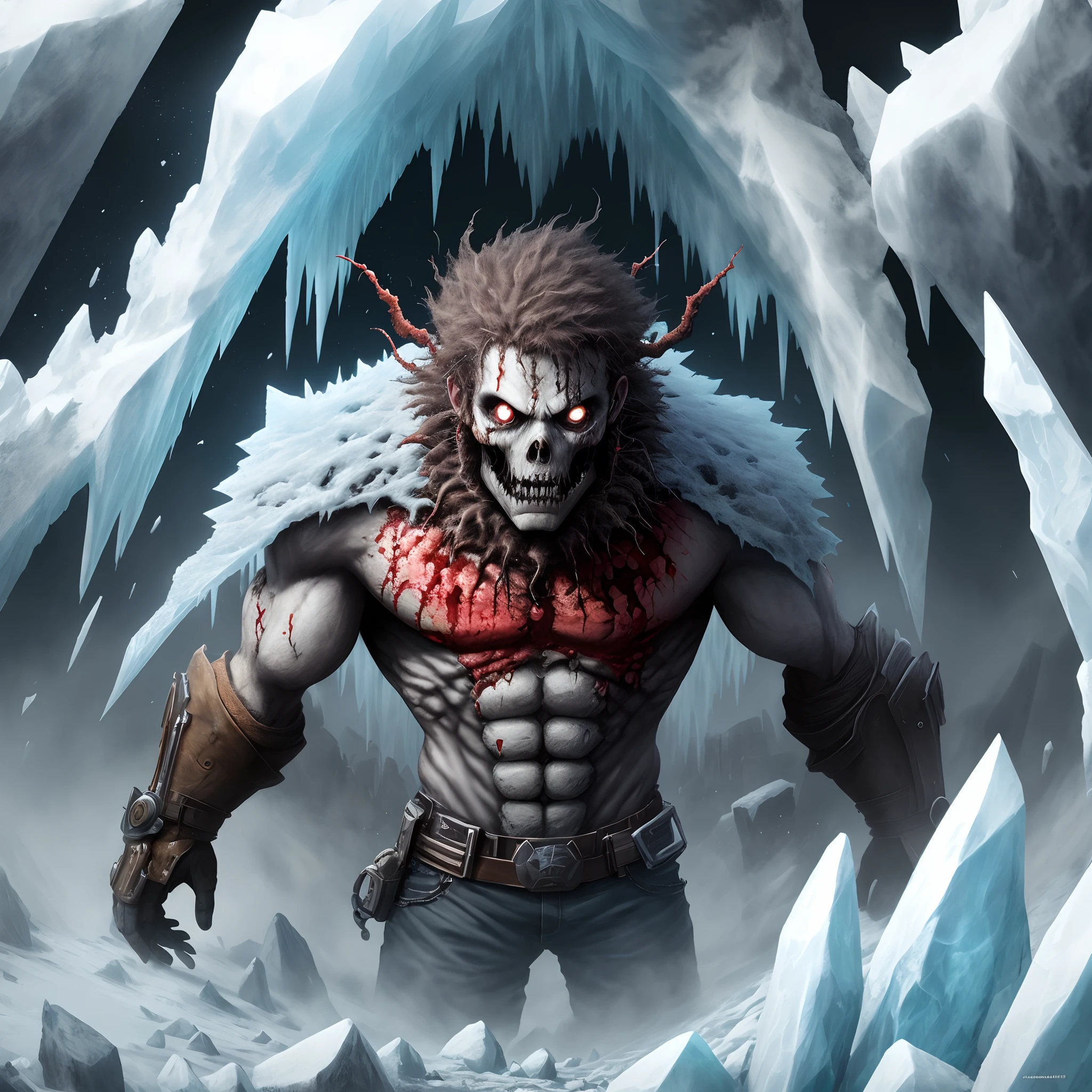 The end times are coming,Zombie virus outbreak,Human civilization is in jeopardy,Humanity suddenly awakened his powers,The protagonist's power is the ice power