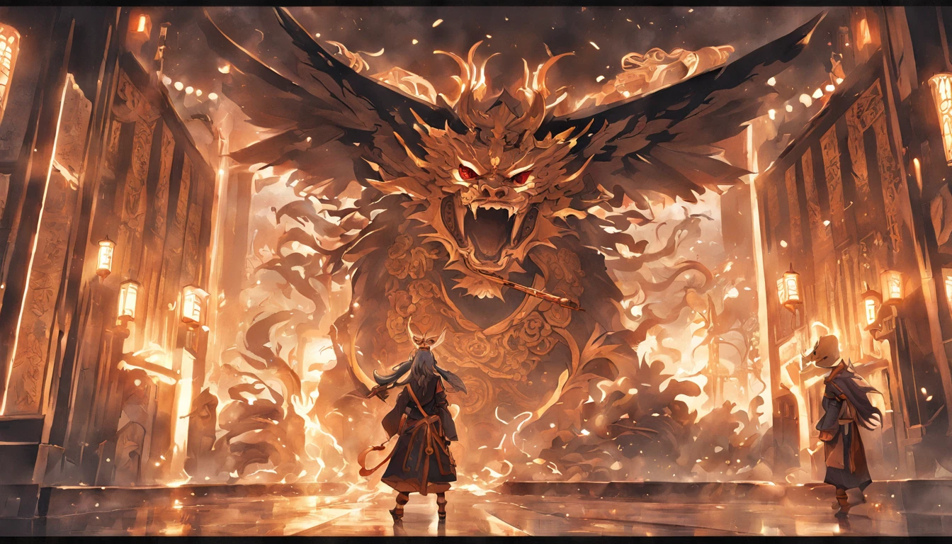 Modern City street with Buildings, by Kishi Ganku, fantasy art, zen temple background, clean render, a horned, detailed bushido form smoke, forgotten deity, 8k realistic, in game render, detailed face background detail, art station front page, ox, pseudo-medieval fantasy, deity with koi design, detailed bronze design, bronze design, golden etched design, gold obsidian design, light gold design, ornate filigree design, demon, ornate covering covered in thorns, intricate assasin design, intricate metal design, clad in an ornate design adorned with intricate designs, boasting a large crest and two horns, all set against a dark, smoky backdrop suggestive of a battle scene, lending an ominous aura, (full view, full size)