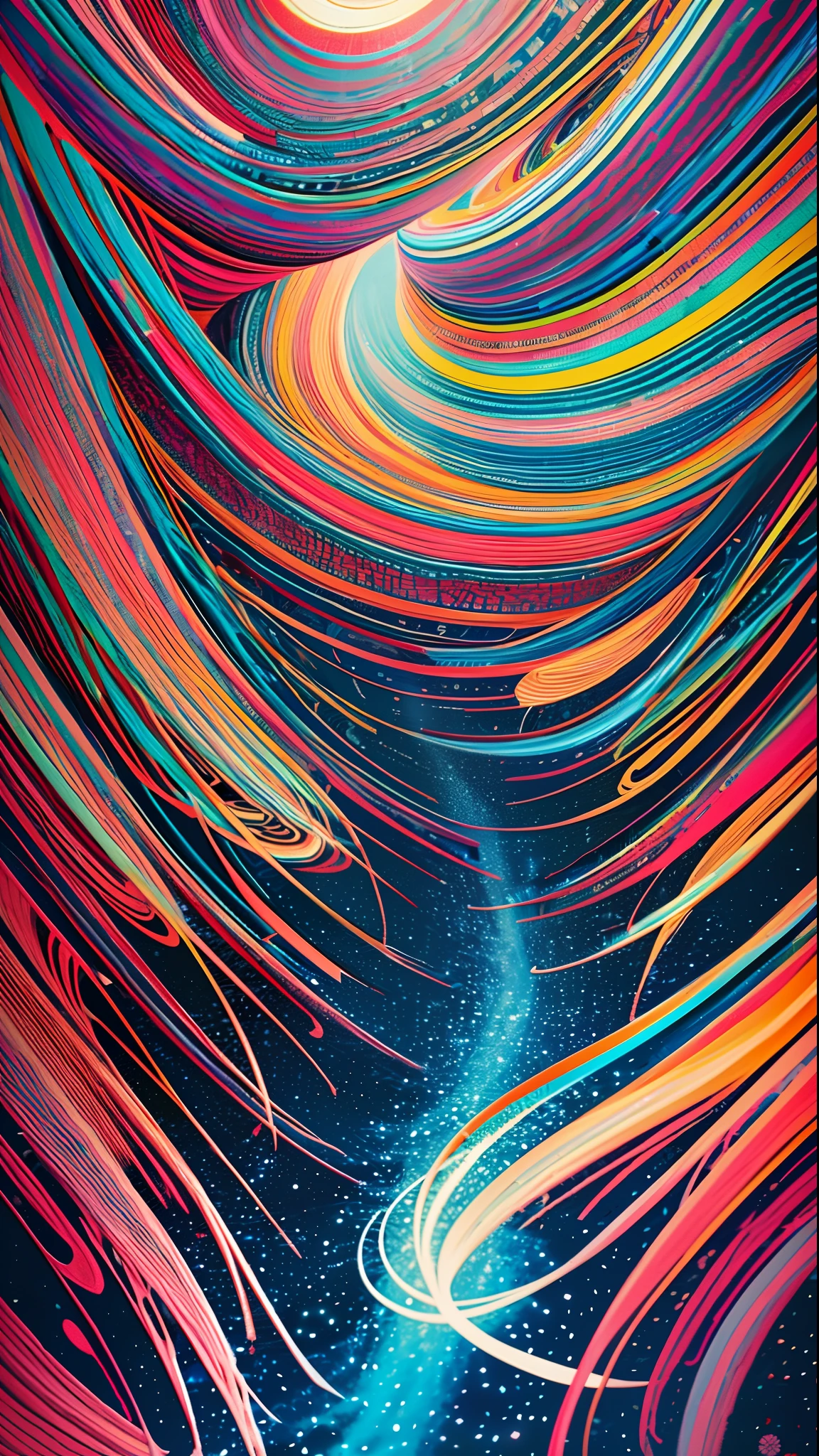 Artist Style: Victo Ngai, Renaissance, glittering, Capturing the play of light on surfaces, Vibrant and primary, often resembling mass-produced images.

 The brush strokes in this painting are Vibrant and Whimsical.