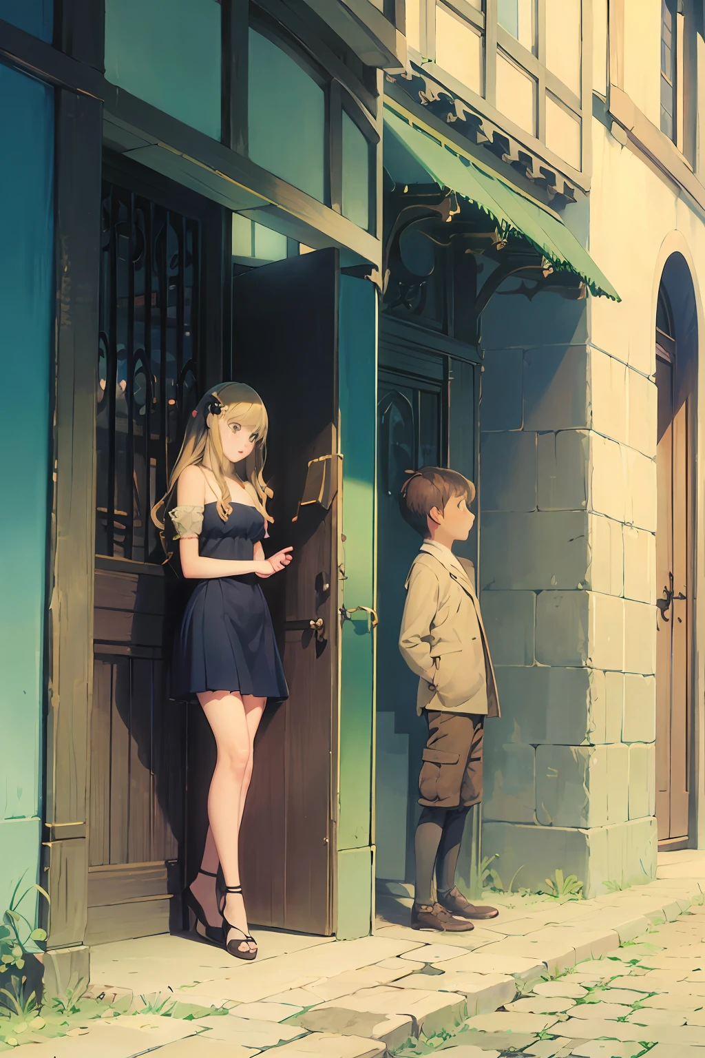 the girl and the boy of summer --auto