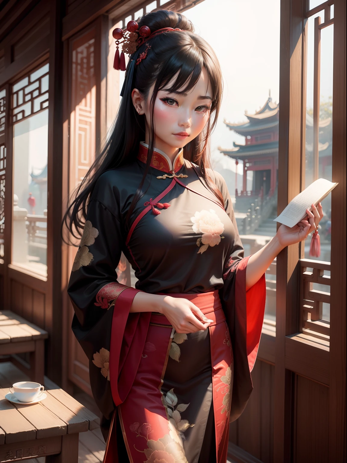 woman, China, ancient, traditional
