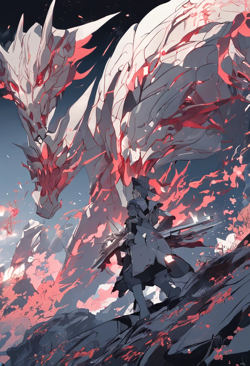 Woman dancing in silhouette、(light_Smile:1.2),Viola、mountain ranges、The dragon、Near future、ciber、sea of clouds、the morning sun、wanting、grand、(1womanl:1.2),Giant Swing、Fly over the mountains,)devastated,Shining Weapon,Dynamic Angle, Splash Art, [(Art Book: Art Book: Art Book. Art Book.:0.8)|Art by Lyubov Popova], Octane Render, Official art, Unity 8K Official Art, Unity 8k壁纸, ultra-detailliert, Beautiful and aesthetic, (Zentangle, mandalas, Tangle, Entangle), Extremely detailed, Dynamic Angle, cowboyshot, Most Beautiful Form of Chaos, Elegant, a brutalist designed, vivd colour, romanticism, by james jean, roby dwi antono, by Ross Tran, Francis Bacon, michal mraz, Adrian Ghenny, petra cortright, Gerhard Richter, Takato Yamamoto, Ashley Wood, Atmospheric, ecstasy of musical notes, streaming musical notes visible,Sun Knight,