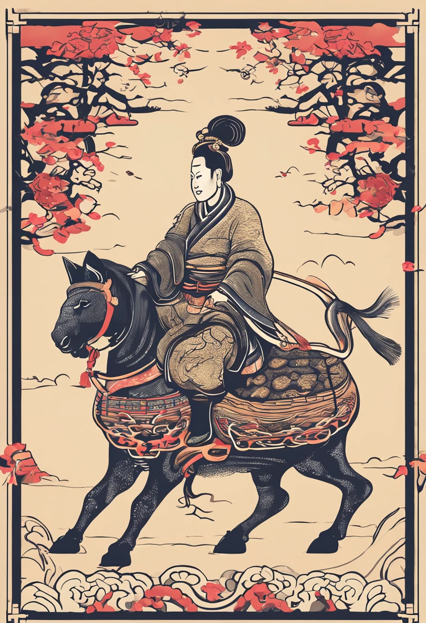 Vector graphics,Elements of ancient Chinese style,Vector illustration,Simple illustration,succinct,Simple picture