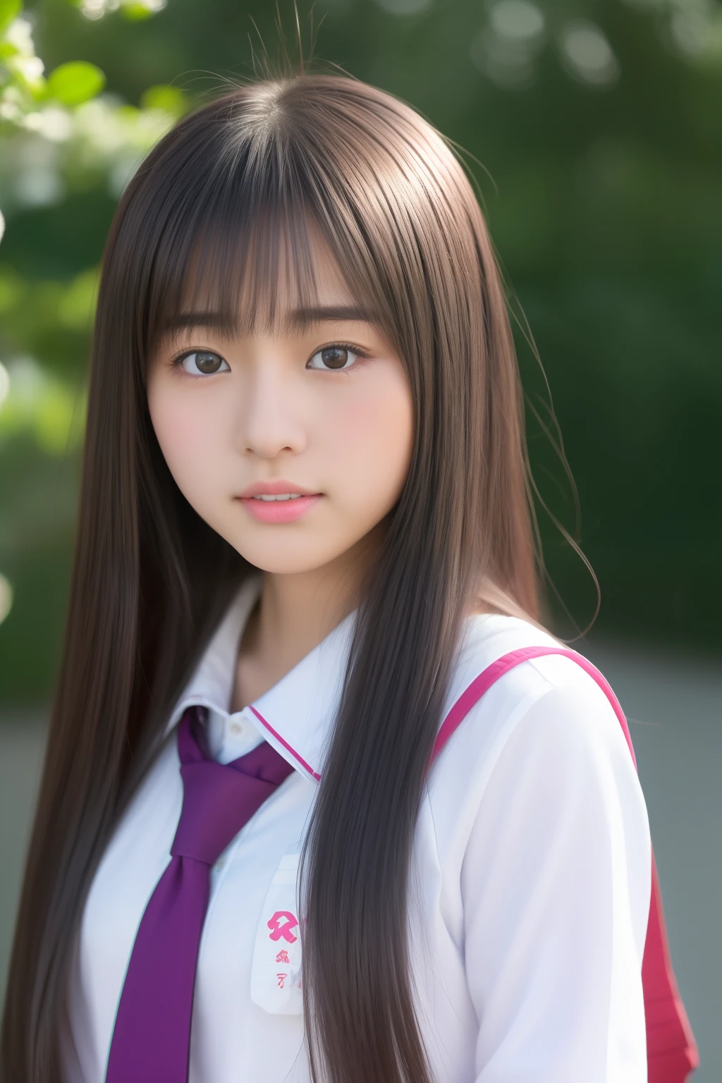 (Best Quality,8K,超A high resolution:1.2),(cute Japanese girls),(female high-school student、),Schoolgirl miracle、tenderness、