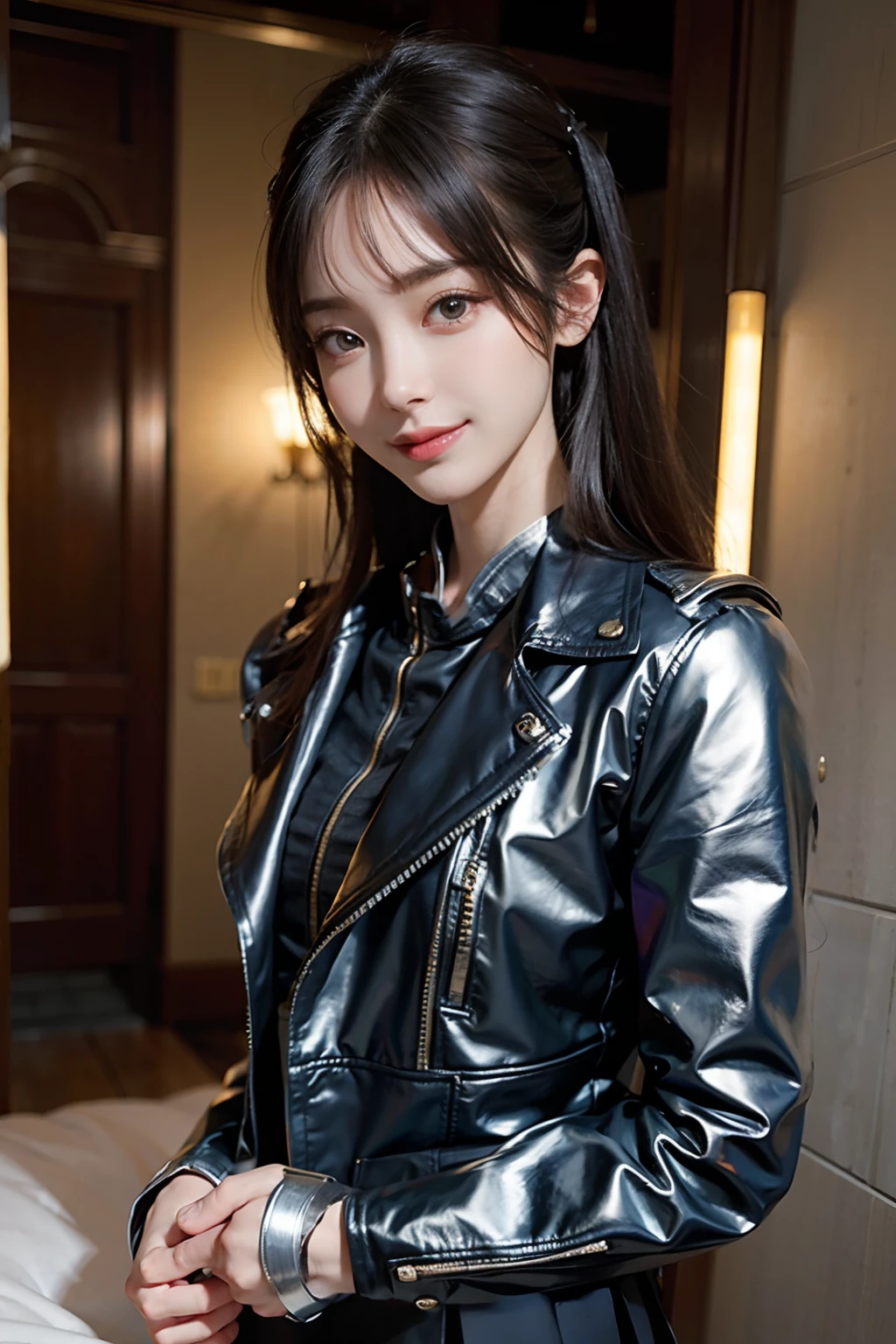 leather jacket