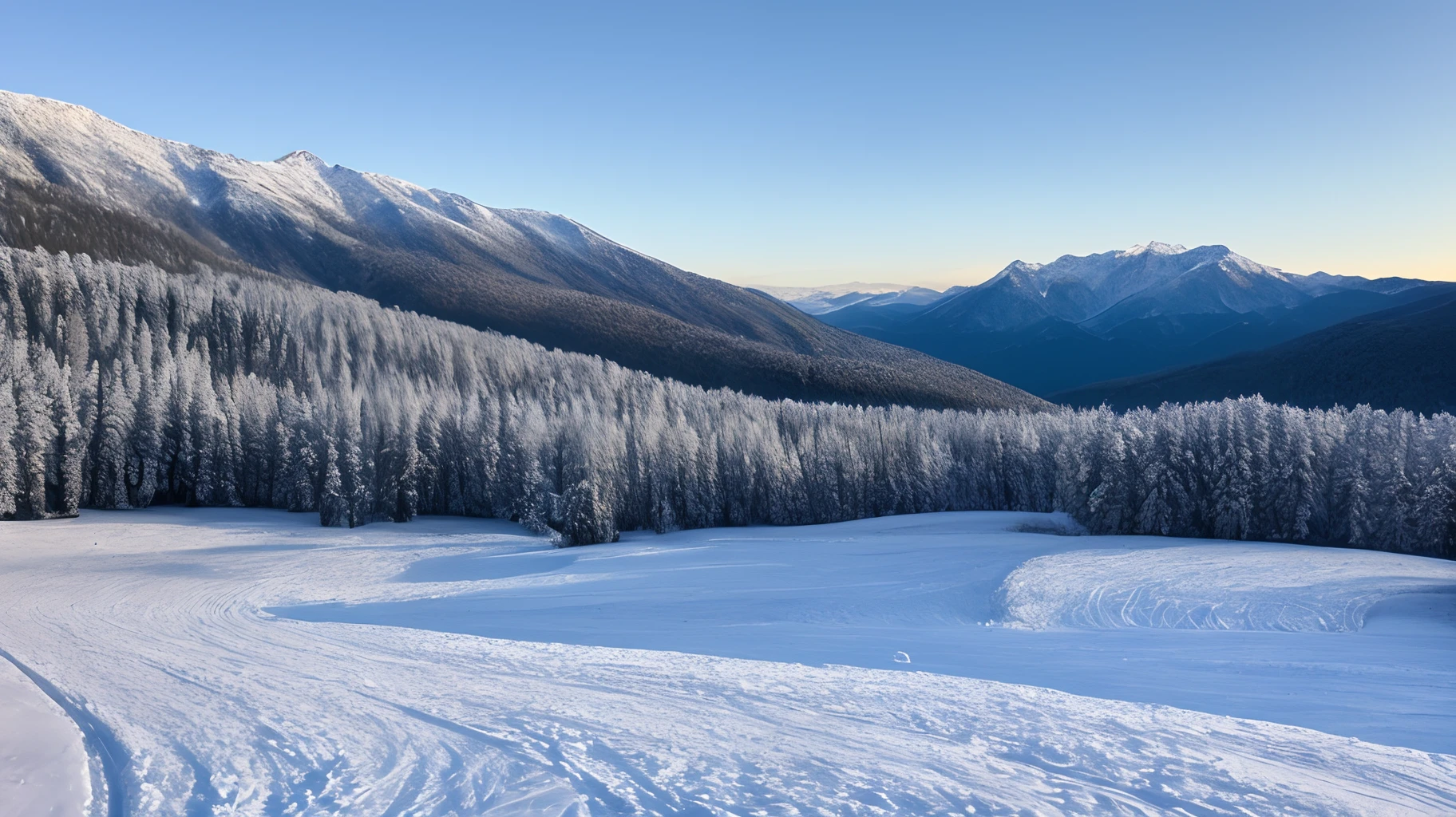 I drunk and traveled to the mountains，The sky is full of frost