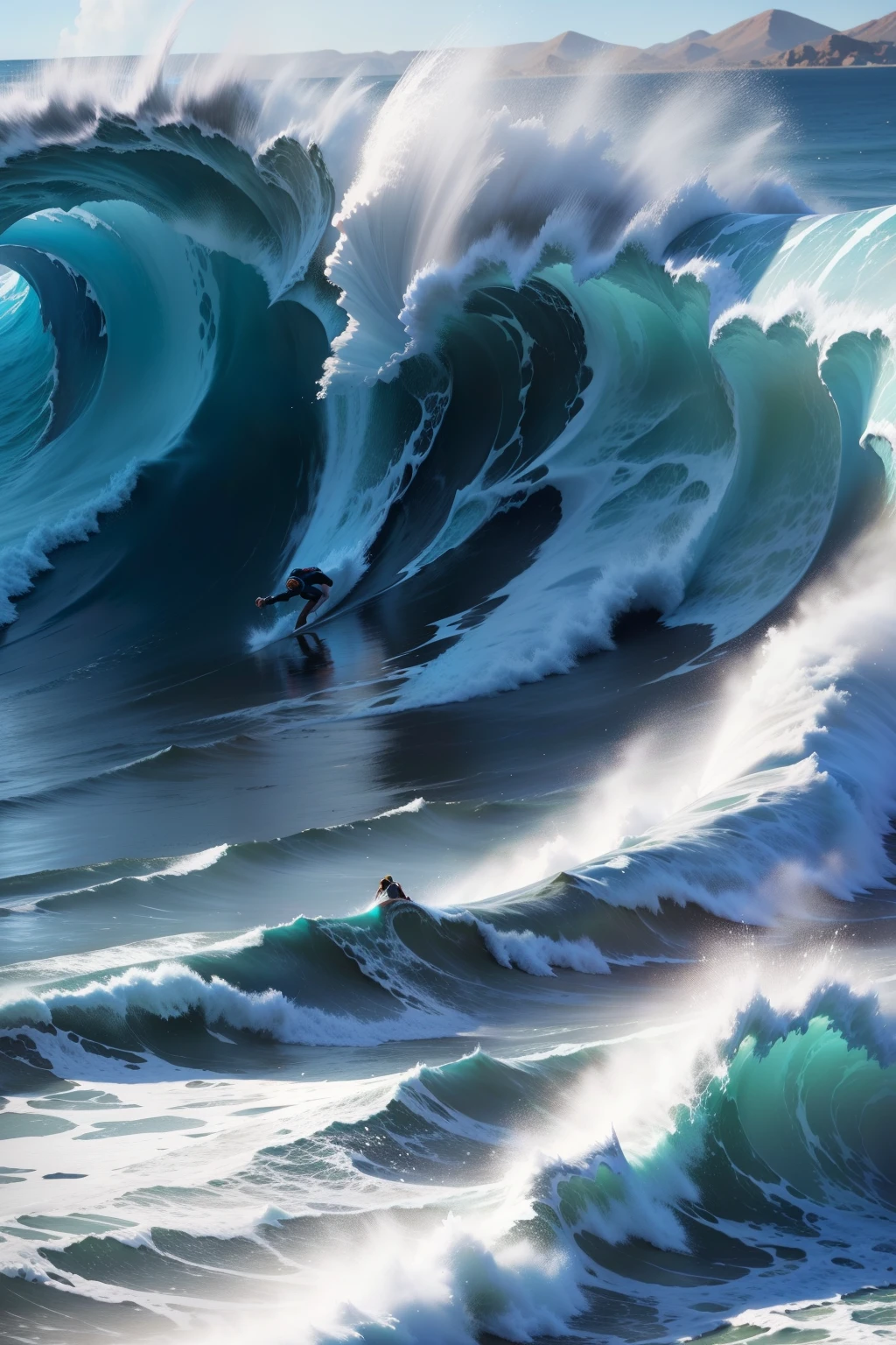 acidentes de tsunamis realistas