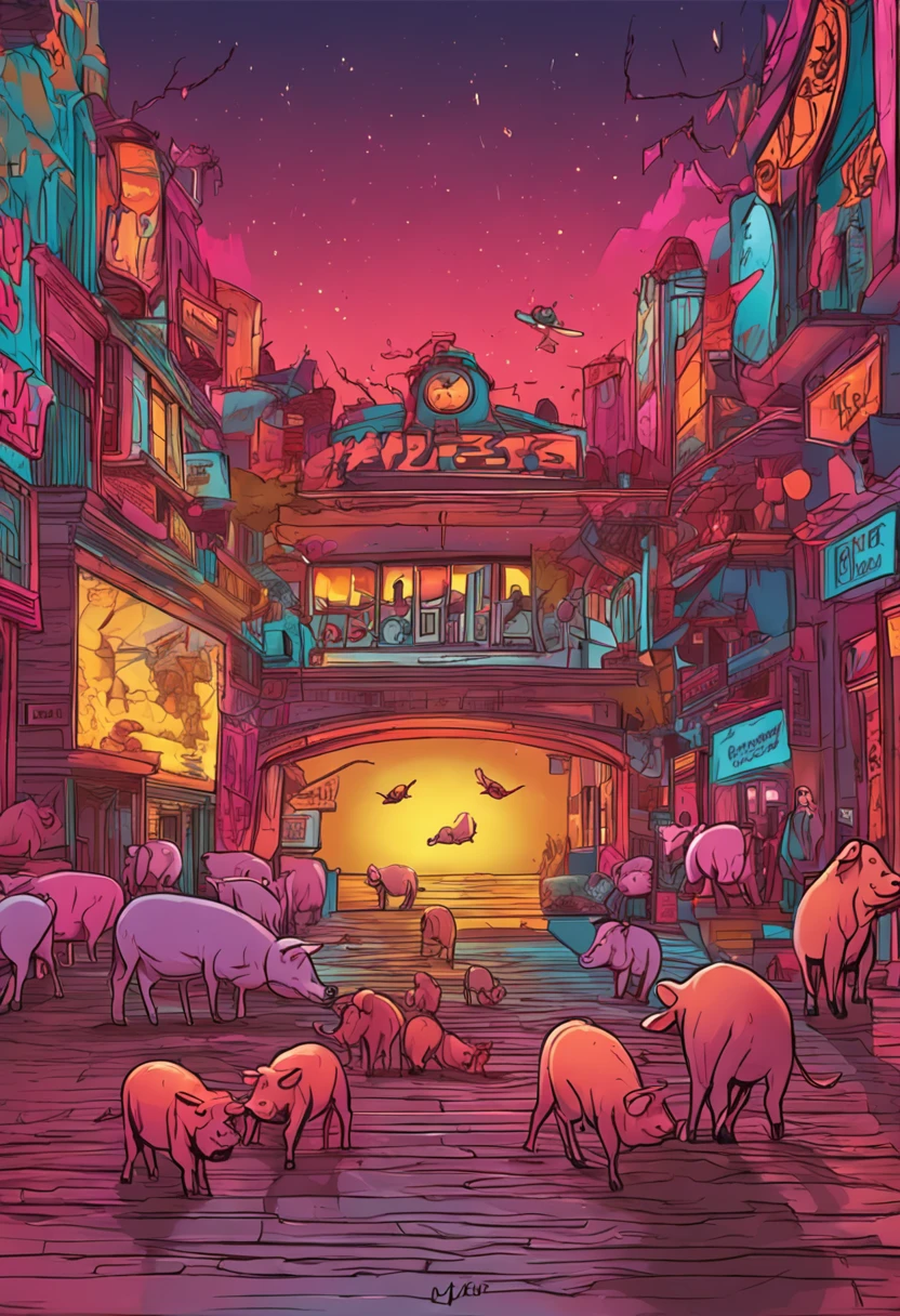 Take a picture and add some pigs