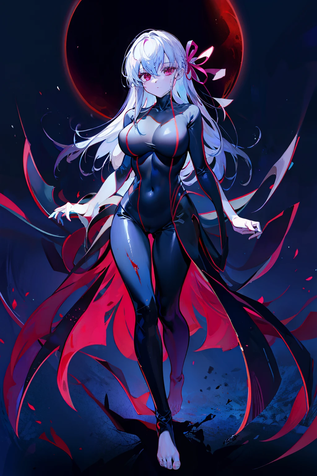 dark sakura full body suits Groping with your feet