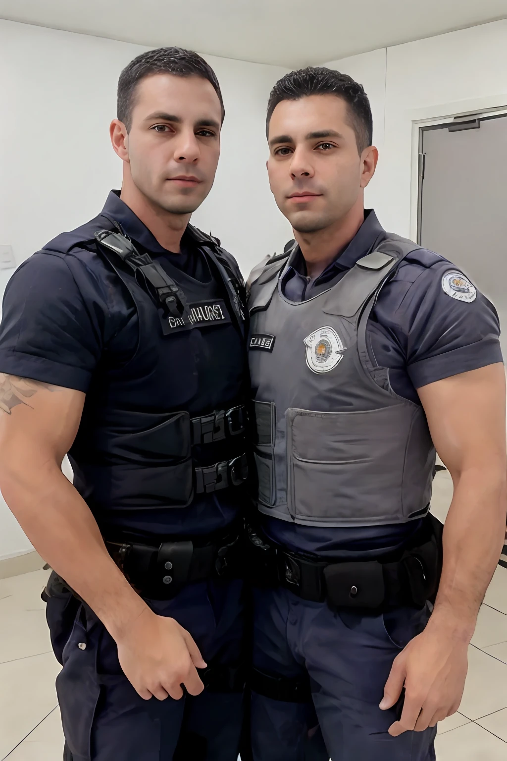 Dois policiais gays,  Realistic,  police