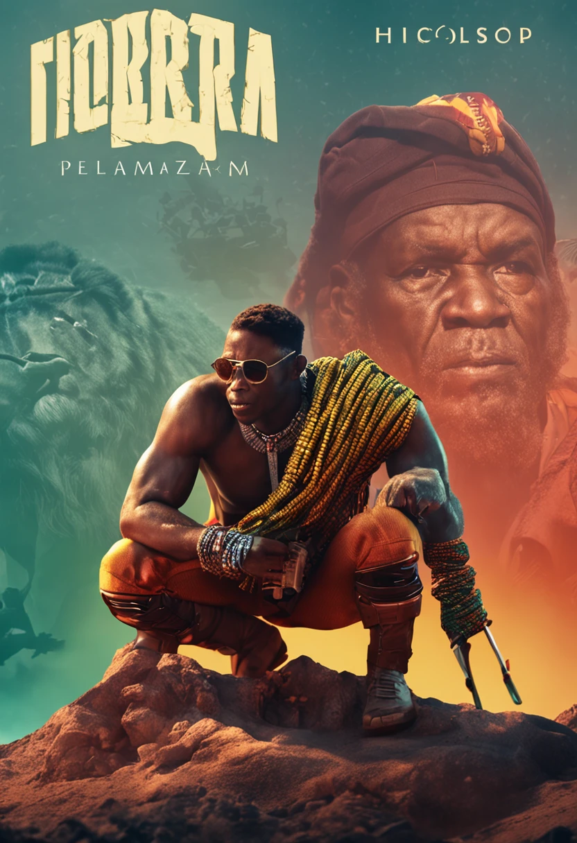 African leader, hero, ultra humano, guerreiro, Rico, Poderosos, forza, Bravura, Cinema, 2k