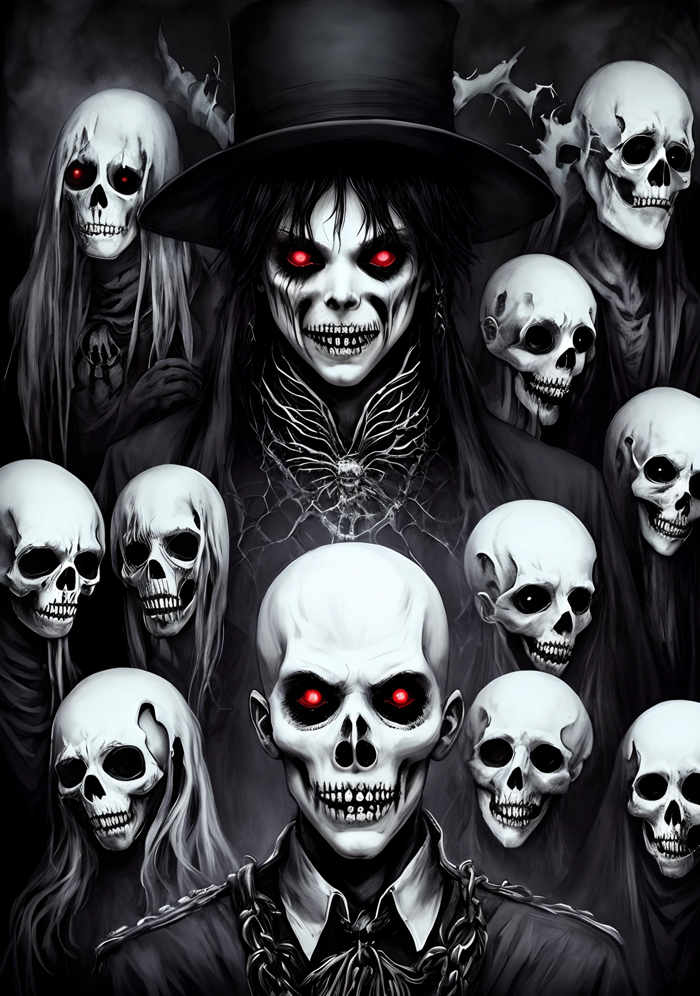 Prince, ghost, creepy, horror, dark