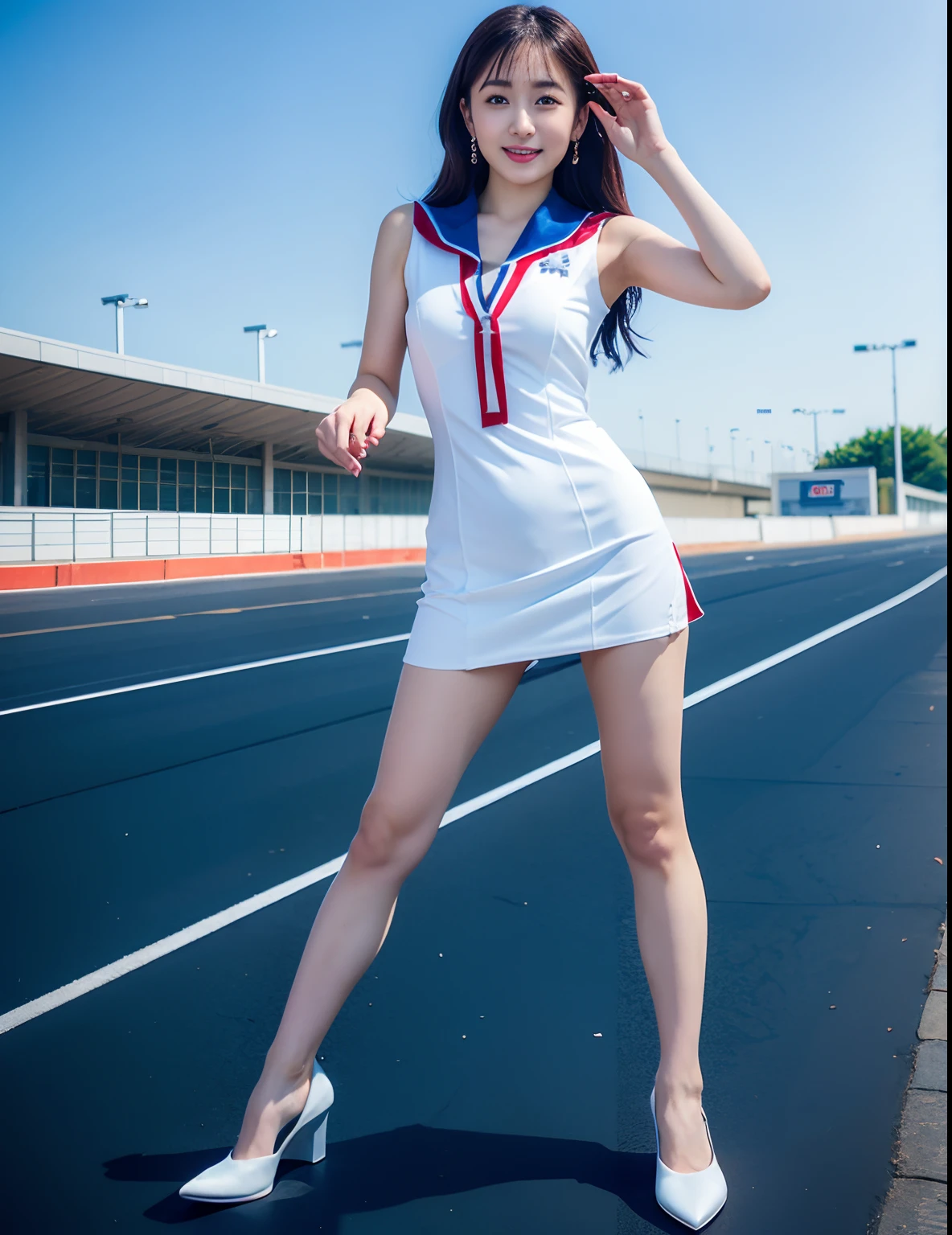 NSFW, 1womanl, 24 year old, (Well-formed face), (Ideal ratio body proportions), Hospital Room, Sunnyday, Put your hands on your buttocks, Looks Back, (((Emphasize ass))), (nurse's outfit), (show off panty), (((Ultra mini skirt))), (Show off your panties to the camera), long , Smiling smile, de pele branca, A slender, Dark hair, short-hair, Skinny Legs, beauty legs, Small buttocks, Skinny Legs, surrealism, Cinematic lighting, depth of fields, One-person viewpoint, F/1.8, 135 mm, canon, nffsw, masutepiece, ccurate, Anatomically correct, Textured skin, Super Detail, high details, High quality, awardwinning, Best Quality, hight resolution, 1080p, 4K, 8K