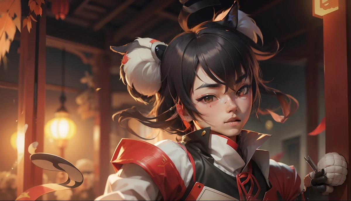 Tiger anime cute hero marksman Chinese