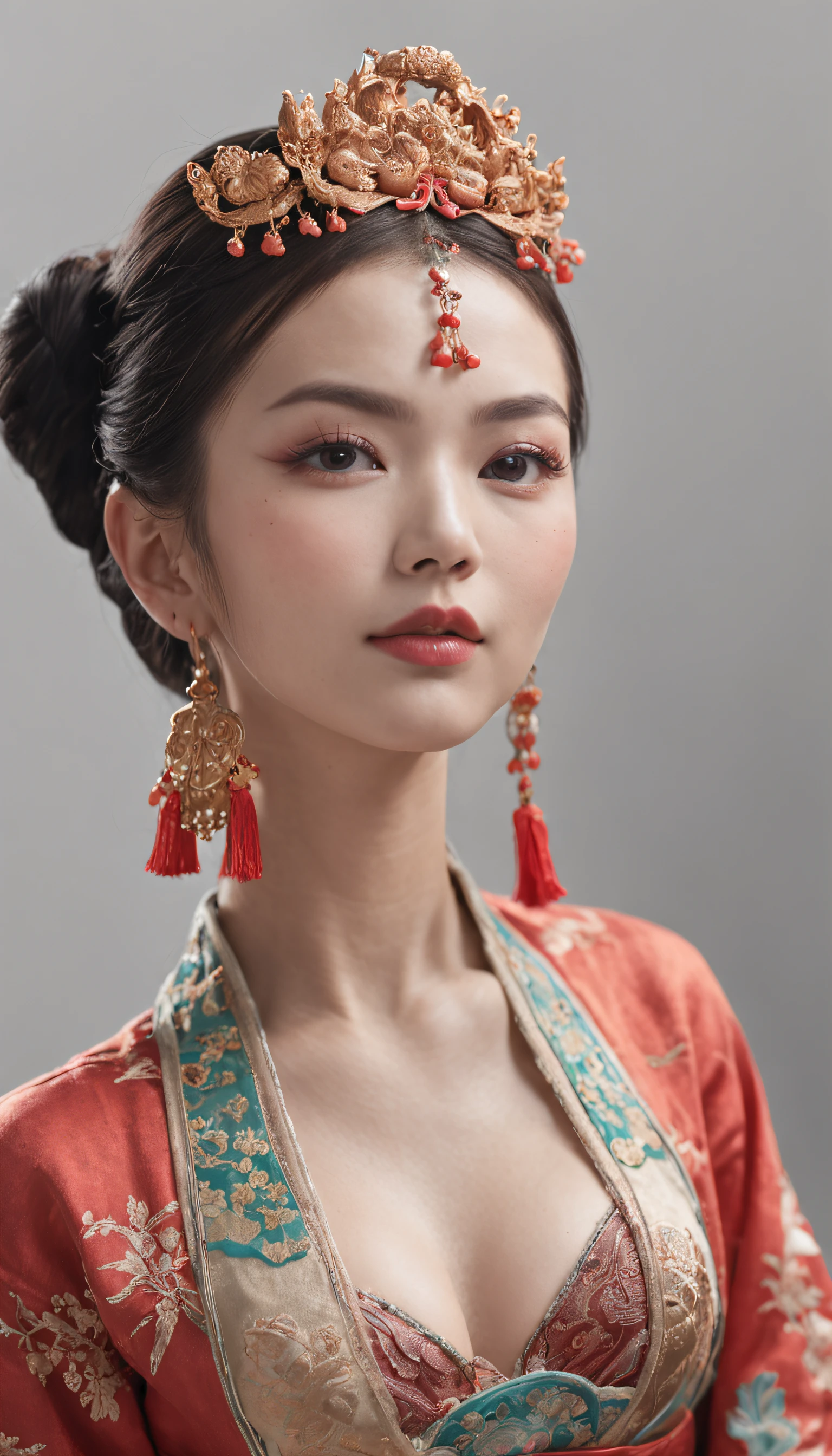 beautiful woman wear,An ancient figure of a chinese woman's bra