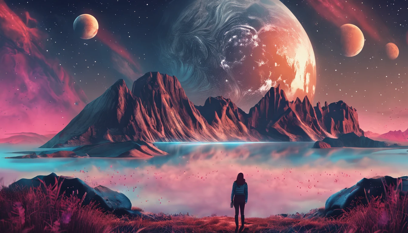 the girl who lived alone on the moon who had a dream of knowing planet earth