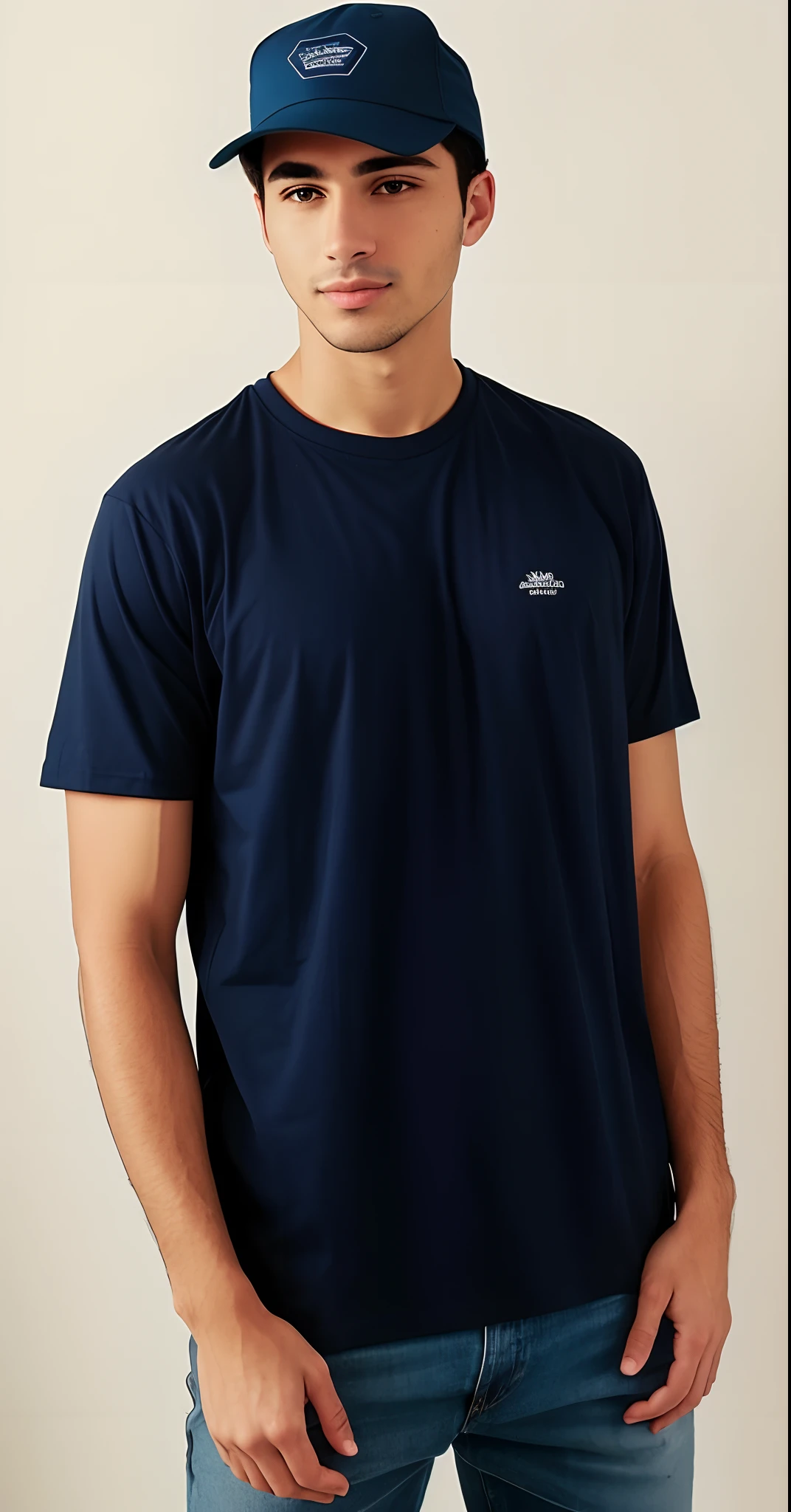a man in a blue shirt and jeans posing for a picture, wearing a dark blue polo shirt, wearing polo shirt, in a dark teal polo shirt, wearing a light blue shirt, medium blue, blue clothing, blue shirt, sky blue, collared shirt, modern casual clothing, short sleeves, plain uniform sky, aqua, light-blue, blue, blue tight tshirt