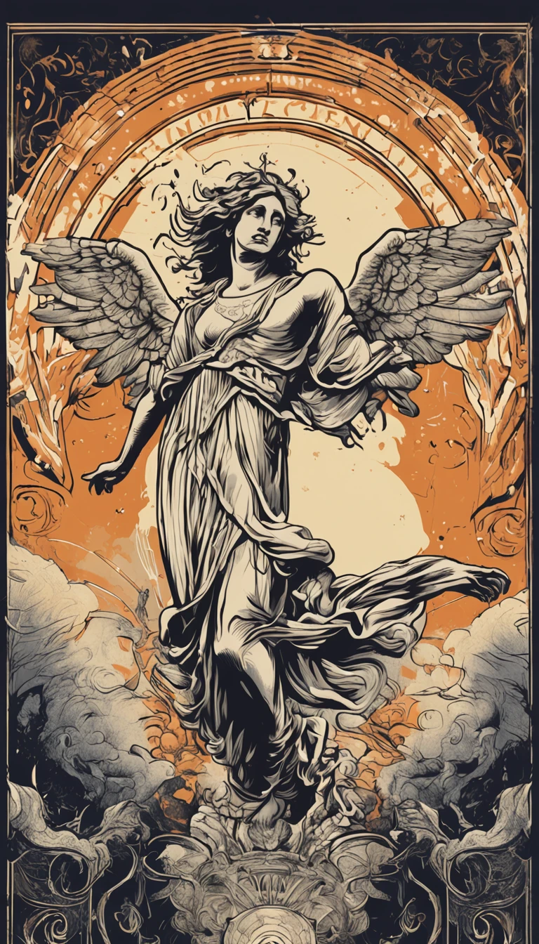 <lora:- SDXL - conrtneo _neon-concrete _V2.0:1>,CONRTNEO,NEON,CONCRETE,
Conceptual Art,extremely beautiful,intricate details,Expressionism,raw,emotional,dynamic,distortion for emotional effect,vibrant,useunusual colors,surreal, by David Welker
On a magnificent cement tombstone,the images of an angel and a demon appear and disappear in a magical form,sometimes merging,sometimes opposing each other,as if they have been etched by an invisible force into the very surface of the monument. Their presence strengthens and weakens with the undulating flames. The angel's figure emanates a divine radiance,striving to dispel the darkness around it; while the demonic image exudes a blood-red malevolence,resonating with the fierce flames,and their ongoing struggle is manifested through shifting light and shadows,presenting to the world the timeless theme of the clash between good and evil. The overall scene brims with mystery and dramatic tension,the stark contrast of the fantastical colors striking fear into viewers' hearts while also irresistibly captivating their gaze,