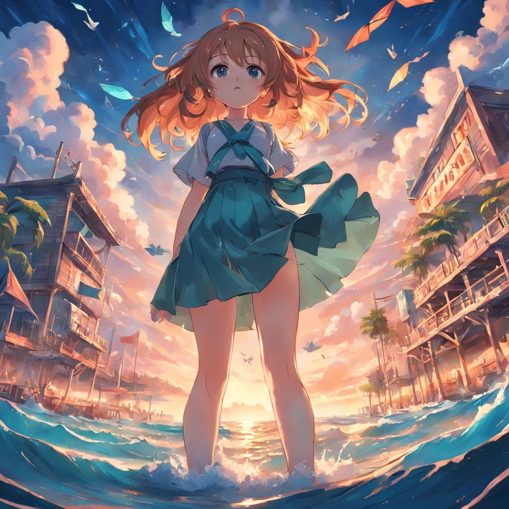 Game logo showcasing LETTERS "Seaside Days"
