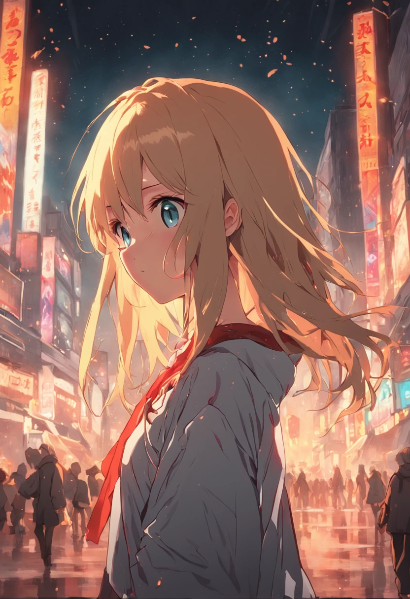 Mischievous、I have my hair tied in two.、double tooth、Zito-order、a blond、Midori's Eye、blouse、girl with、