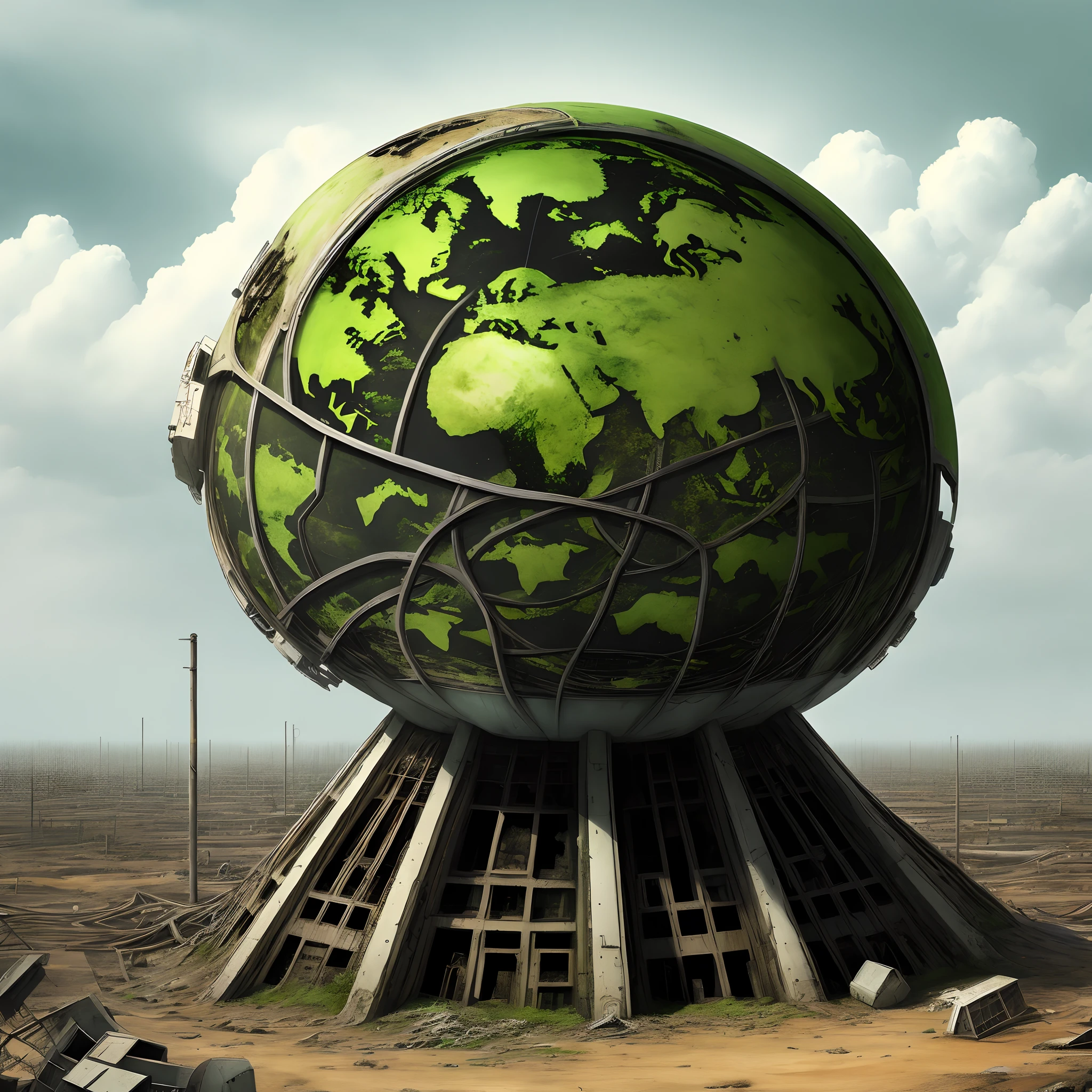 The world after nuclear contamination