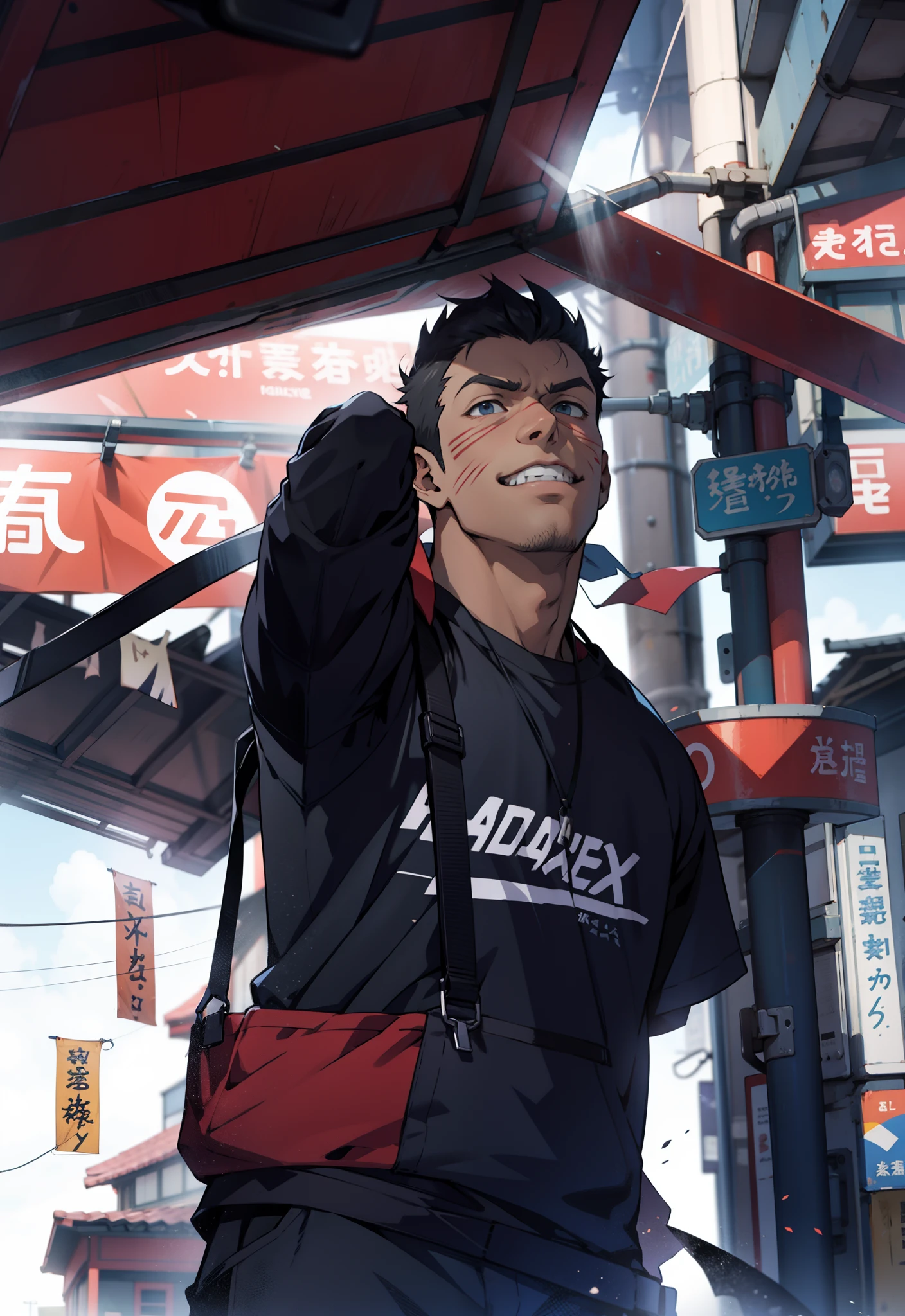 Anime, Radix animation, young face, oppa