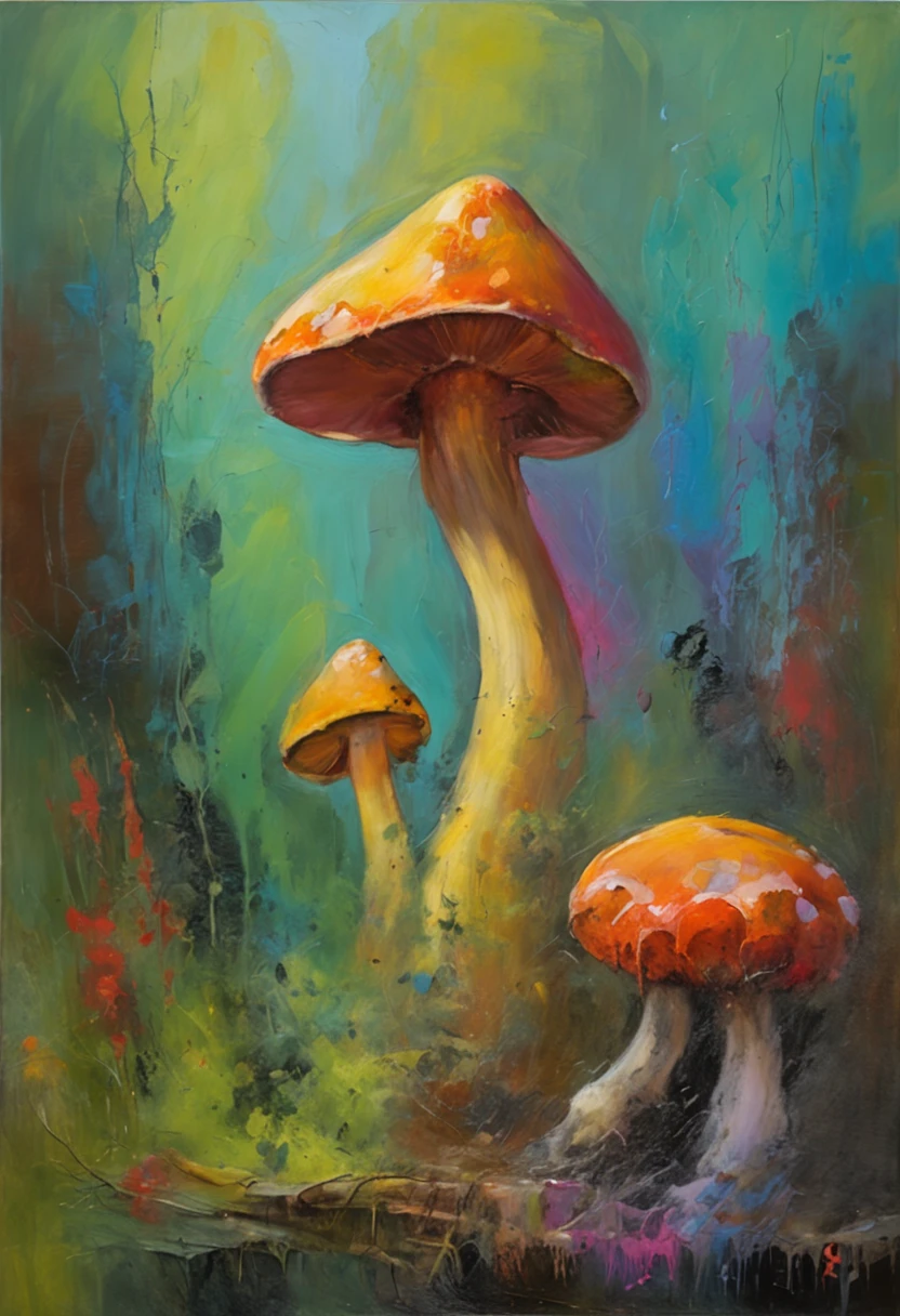 Mushroom spirit creatures