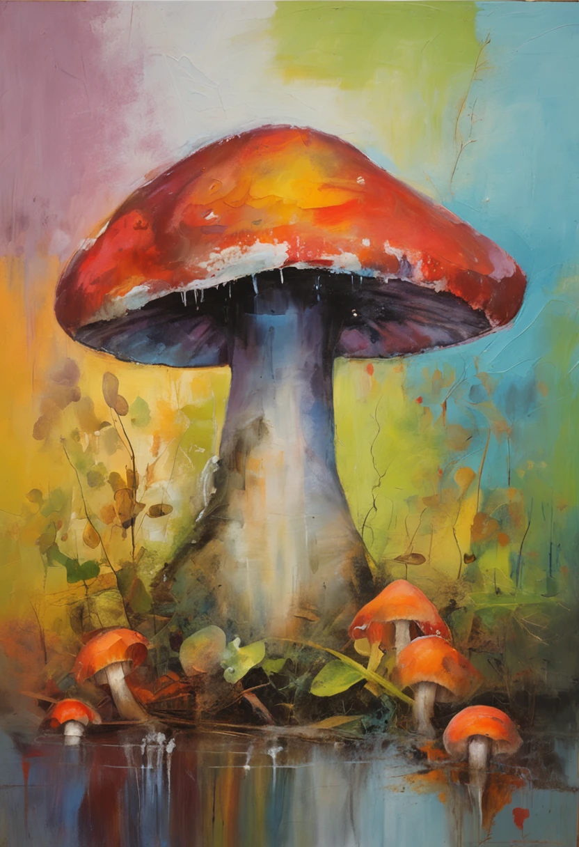 Mushroom spirit creatures