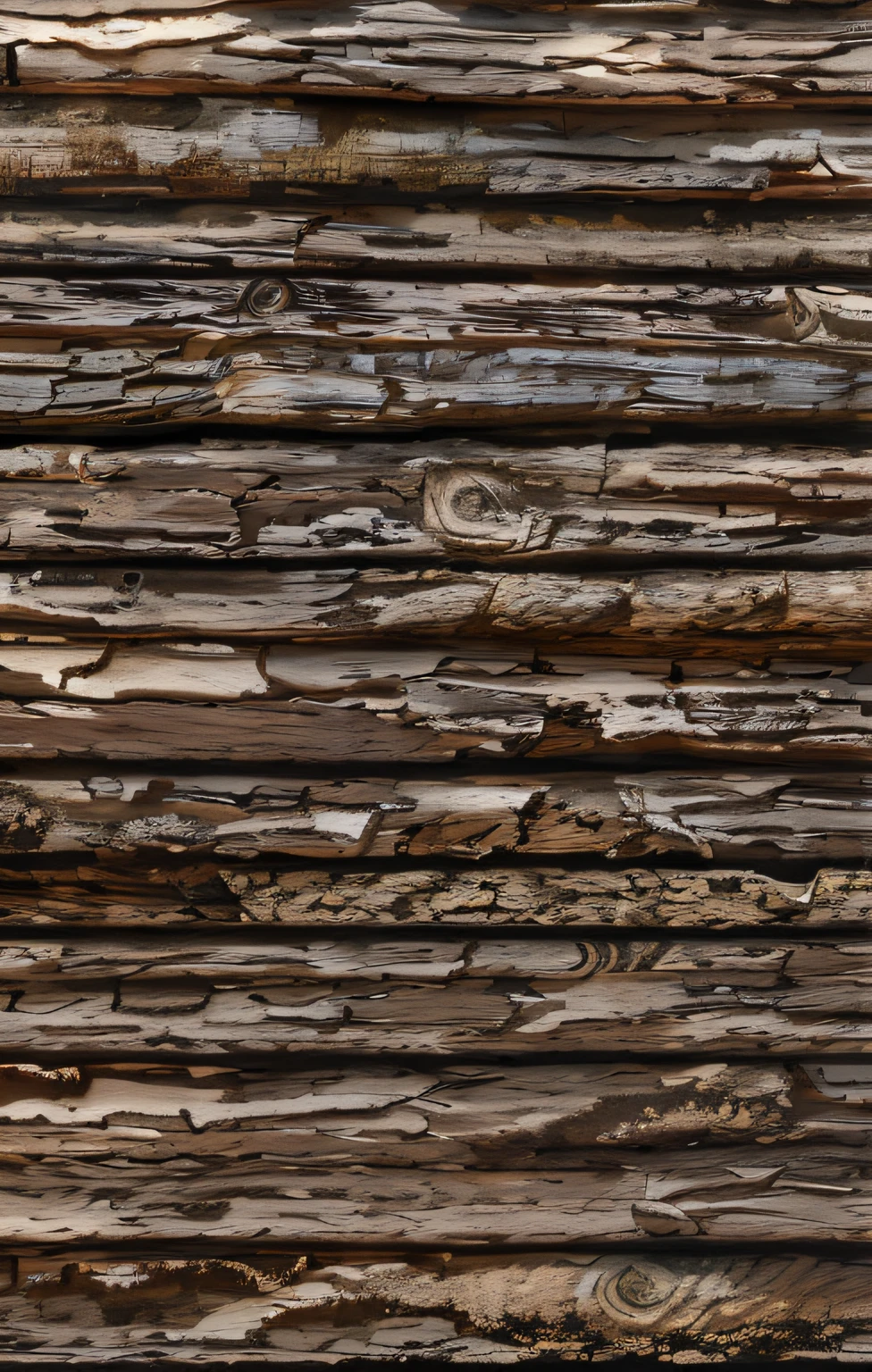 Close-up of a pile of firewood on the side, The texture of the bark of firewood, side-view, Seamless texture, wooden logs, wood-based materials, Frontal texture of firewood with bark, wooden background, Made of wood, high resolution texture, wooden, Detailed wood, wood texture on the front, Pine wood, The Wood Effect, texture