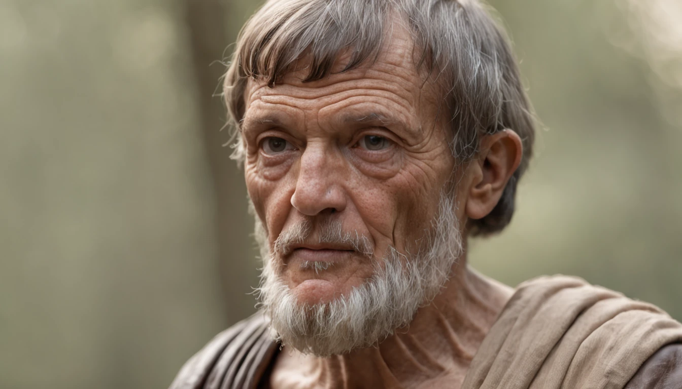 "seneca philosopher walking"