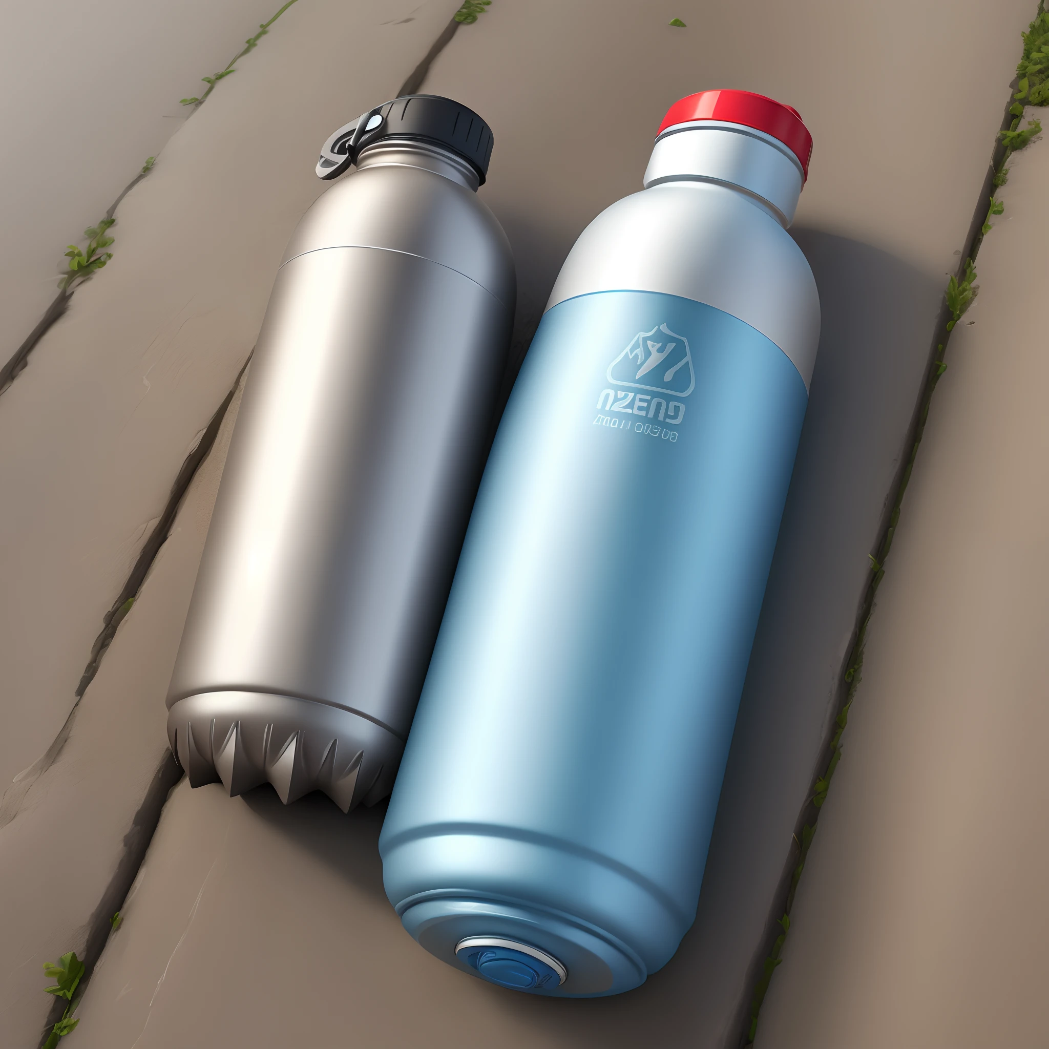 Muscular water bottle