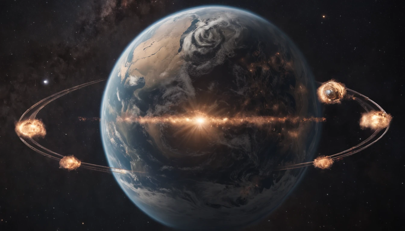 Parallel universe wars,outerspace,A portal opens above Earth,Inside the portal is another parallel universe, Earth,Space fleet,Film format,sci-fy,Jumpy,Heaven and earth showdown