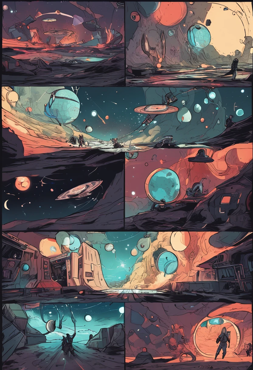 Parallel universe wars,outerspace,A portal opens above Earth,Inside the portal is another parallel universe, Earth,Space fleet,Film format,sci-fy,Jumpy,Heaven and earth showdown