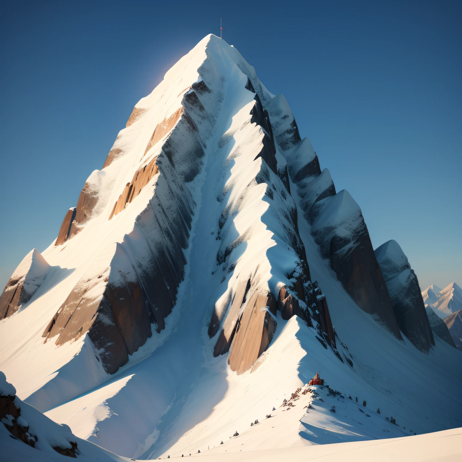 DESENHO do monte everest