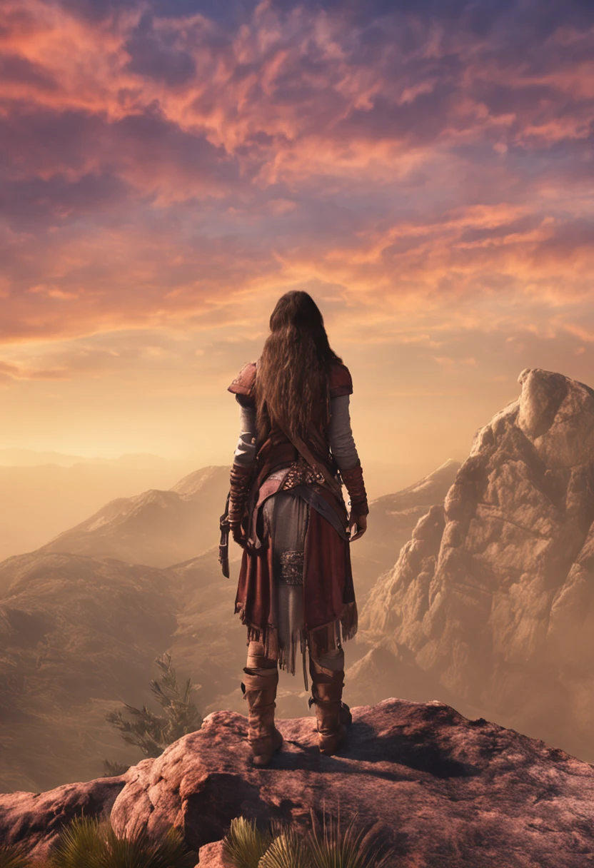 Moved by the unexpected kindness, the young raider's defiance crumbled. She took Emily's hand, rising to her feet. "I swear an oath to you—I'll be loyal, follow you, and protect you wherever you go."