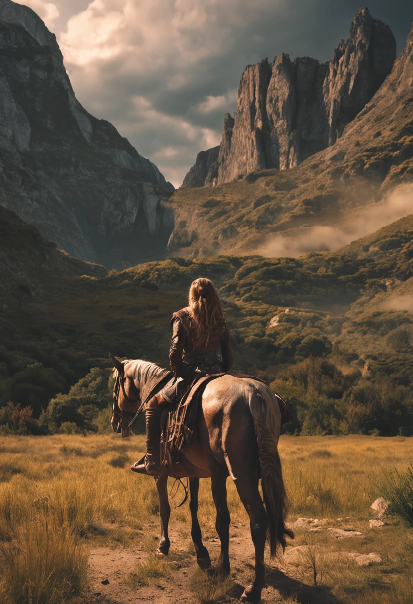 Moved by the unexpected kindness, the young raider's defiance crumbled. She took Emily's hand, rising to her feet. "I swear an oath to you—I'll be loyal, follow you, and protect you wherever you go."