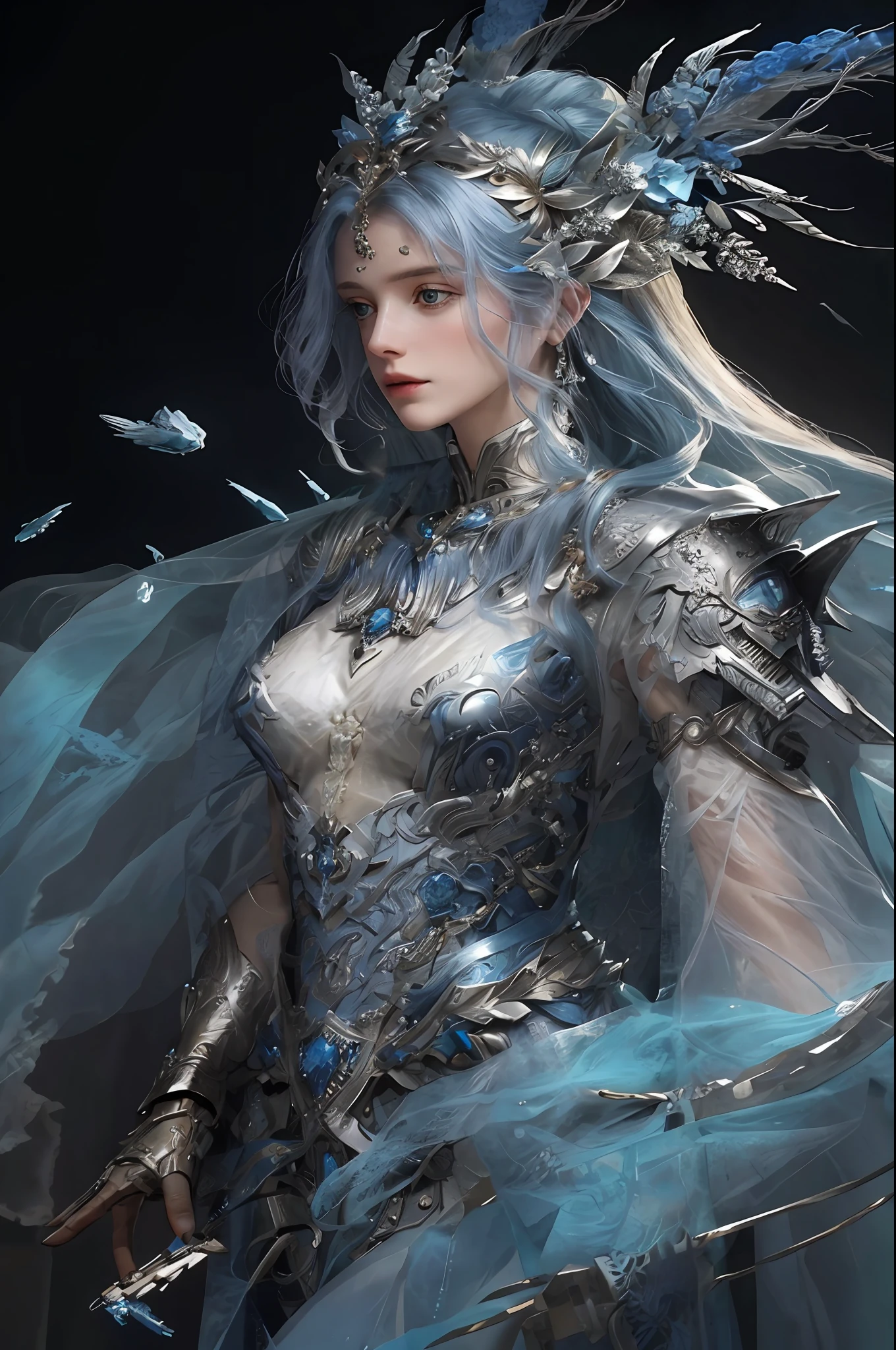 (masterpiece, best quality:1.2), (8k uhd, 16k, 32k, ultra high res), (photorealistic:1.37), (RAW photo), ultimate-realistic, ultimate-realistic details, ultimate-realistic texture, ultimate-intricate details, ultimate-realistic lighting, ultimate-realistic shadow, 1 japanese girl, ultimate-cute face, ultimate-RAW skin, ultimate-realistic eyes, (mechanical:1.4),  (armor), full body, wide shot